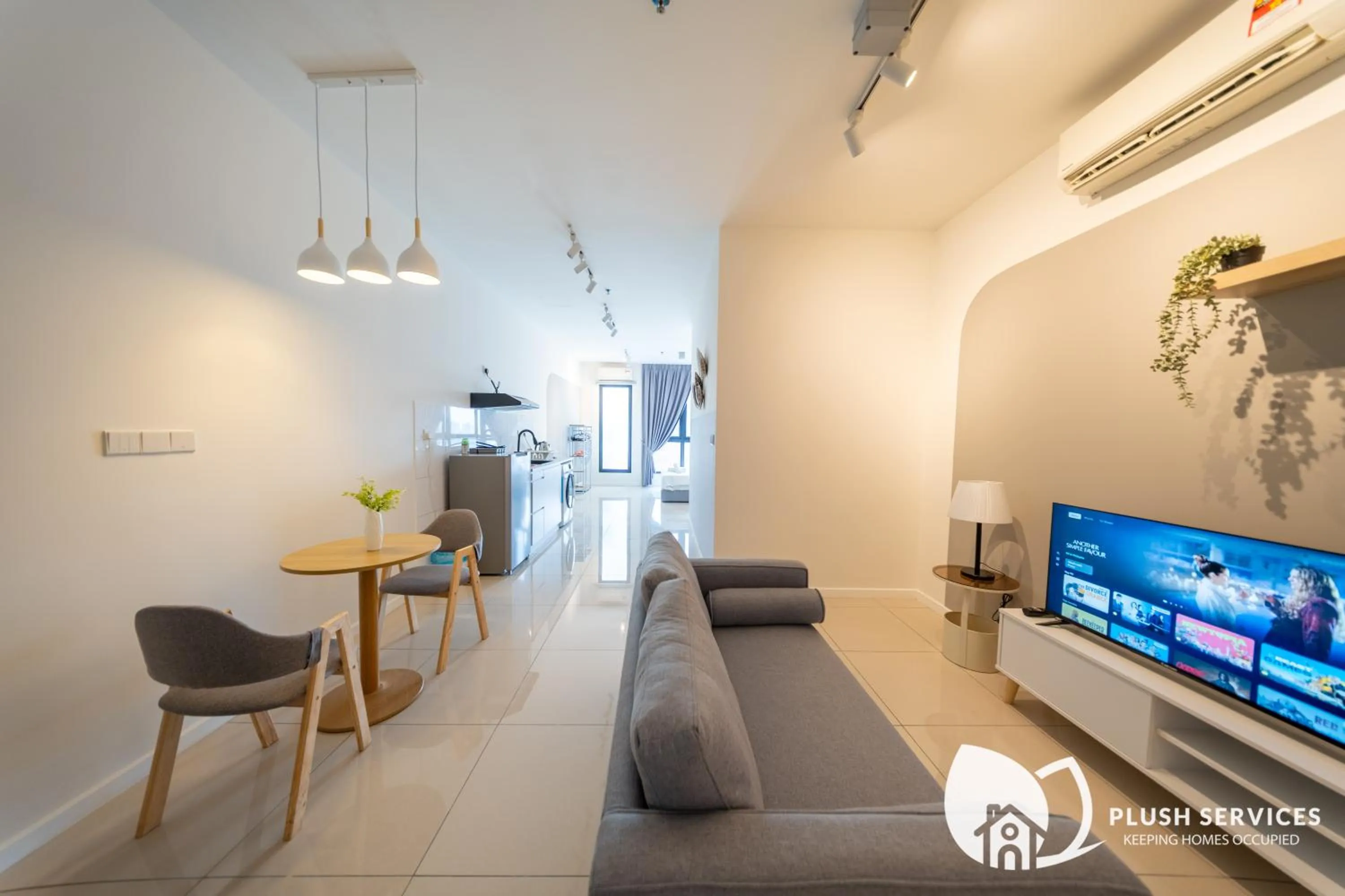 Living room in HighPark Suites in Petaling Jaya, Kelana Jaya by Plush