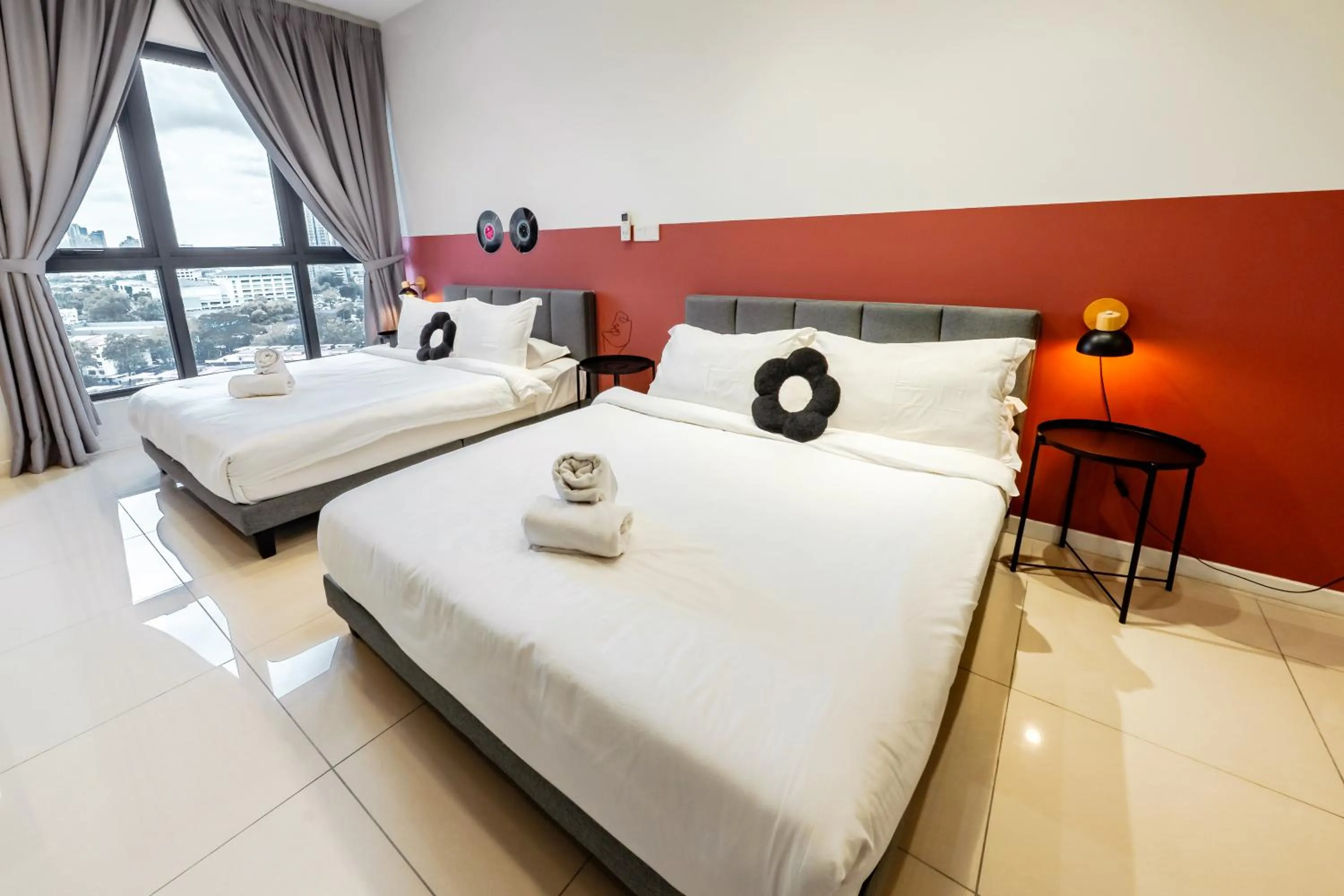 Bed in HighPark Suites in Petaling Jaya, Kelana Jaya by Plush