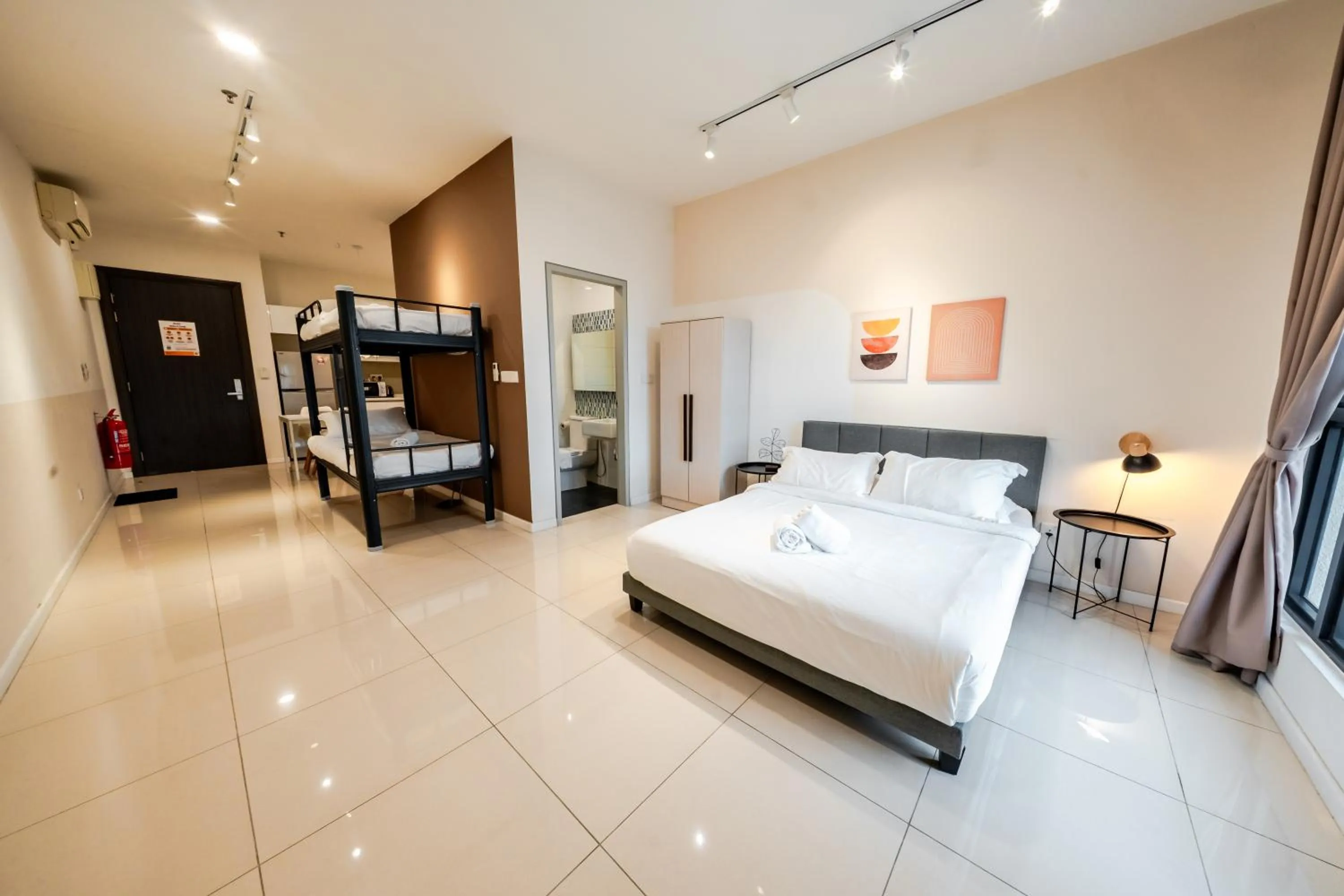 Bed in HighPark Suites in Petaling Jaya, Kelana Jaya by Plush