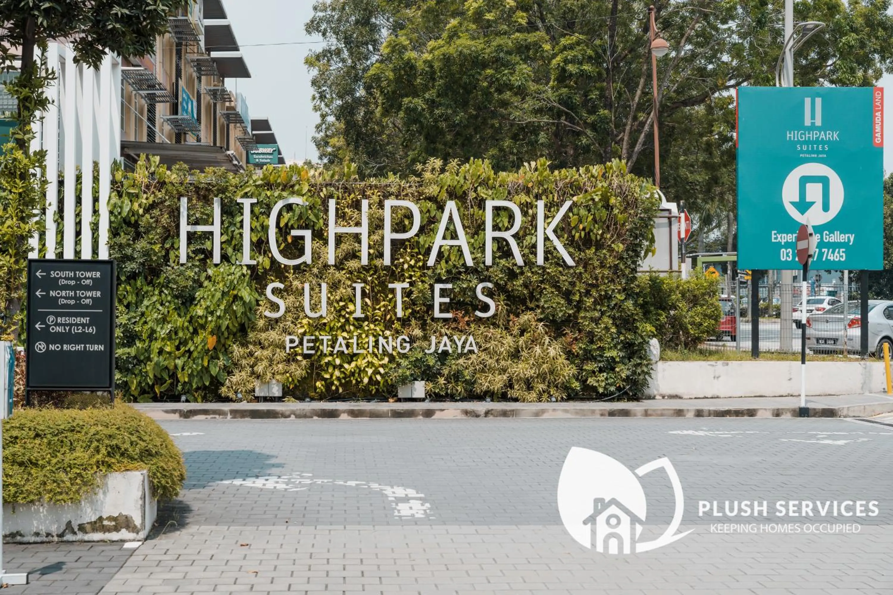 Property logo or sign in HighPark Suites in Petaling Jaya, Kelana Jaya by Plush