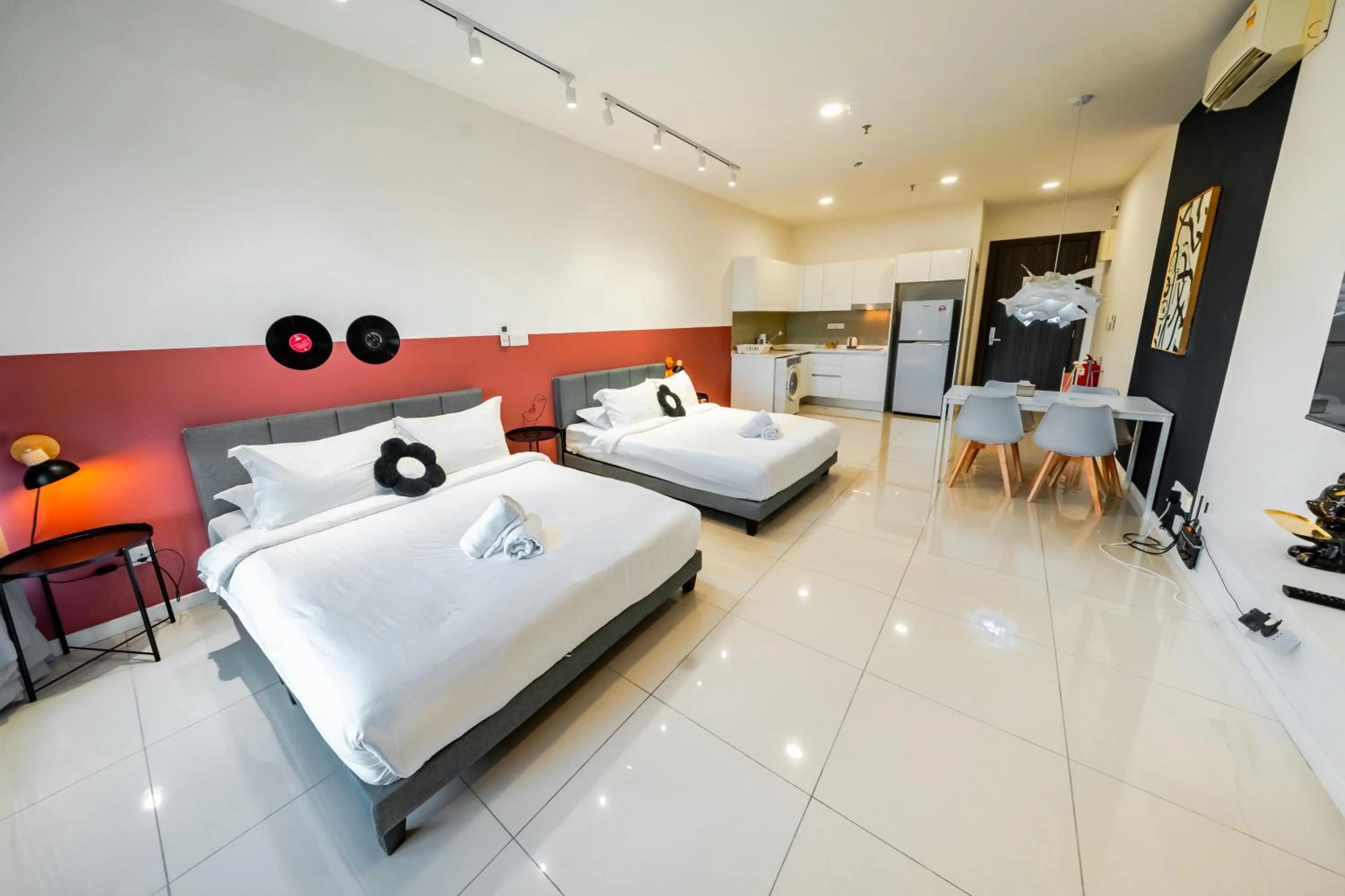 Bed in HighPark Suites in Petaling Jaya, Kelana Jaya by Plush