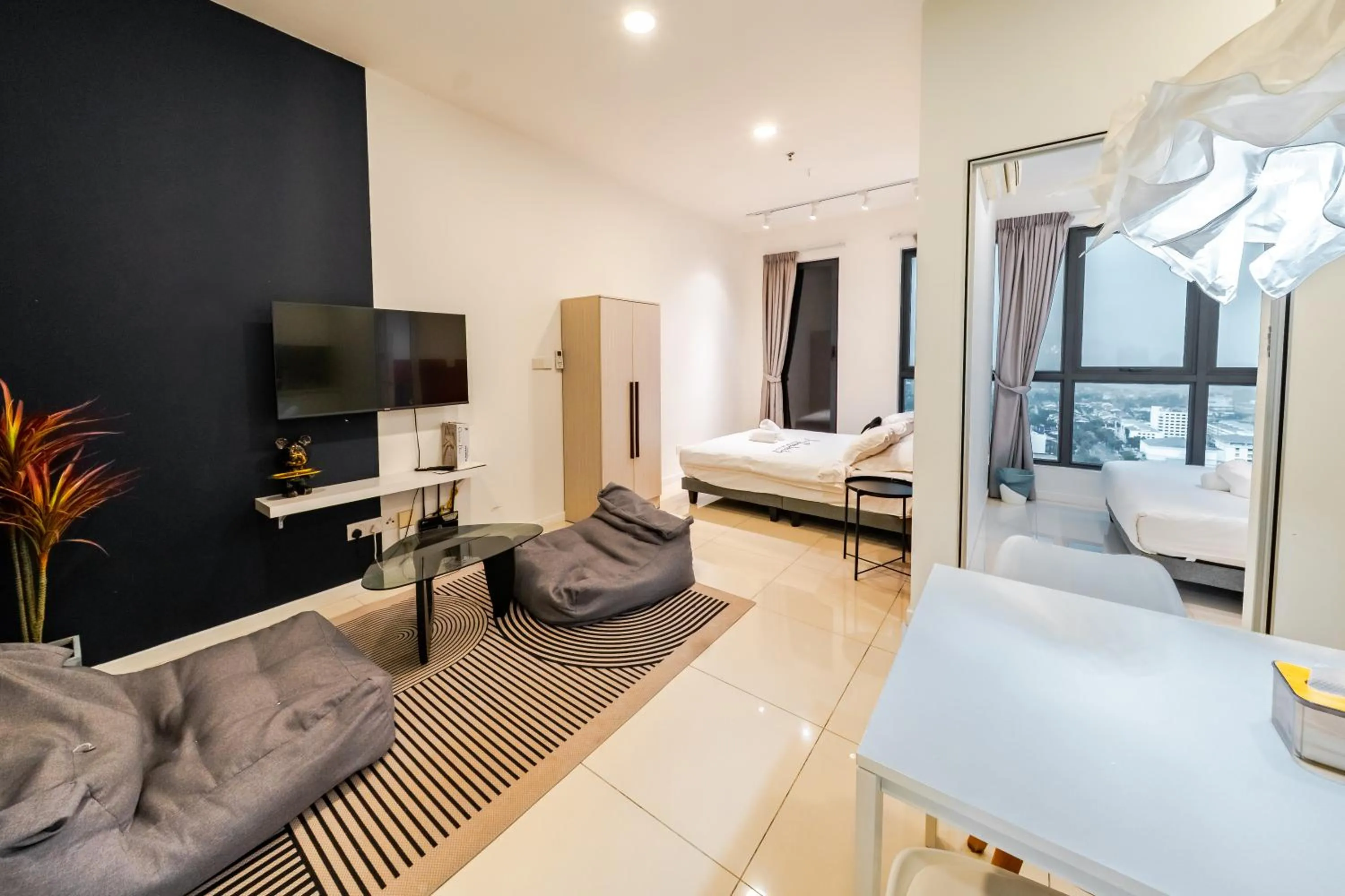 Bed in HighPark Suites in Petaling Jaya, Kelana Jaya by Plush