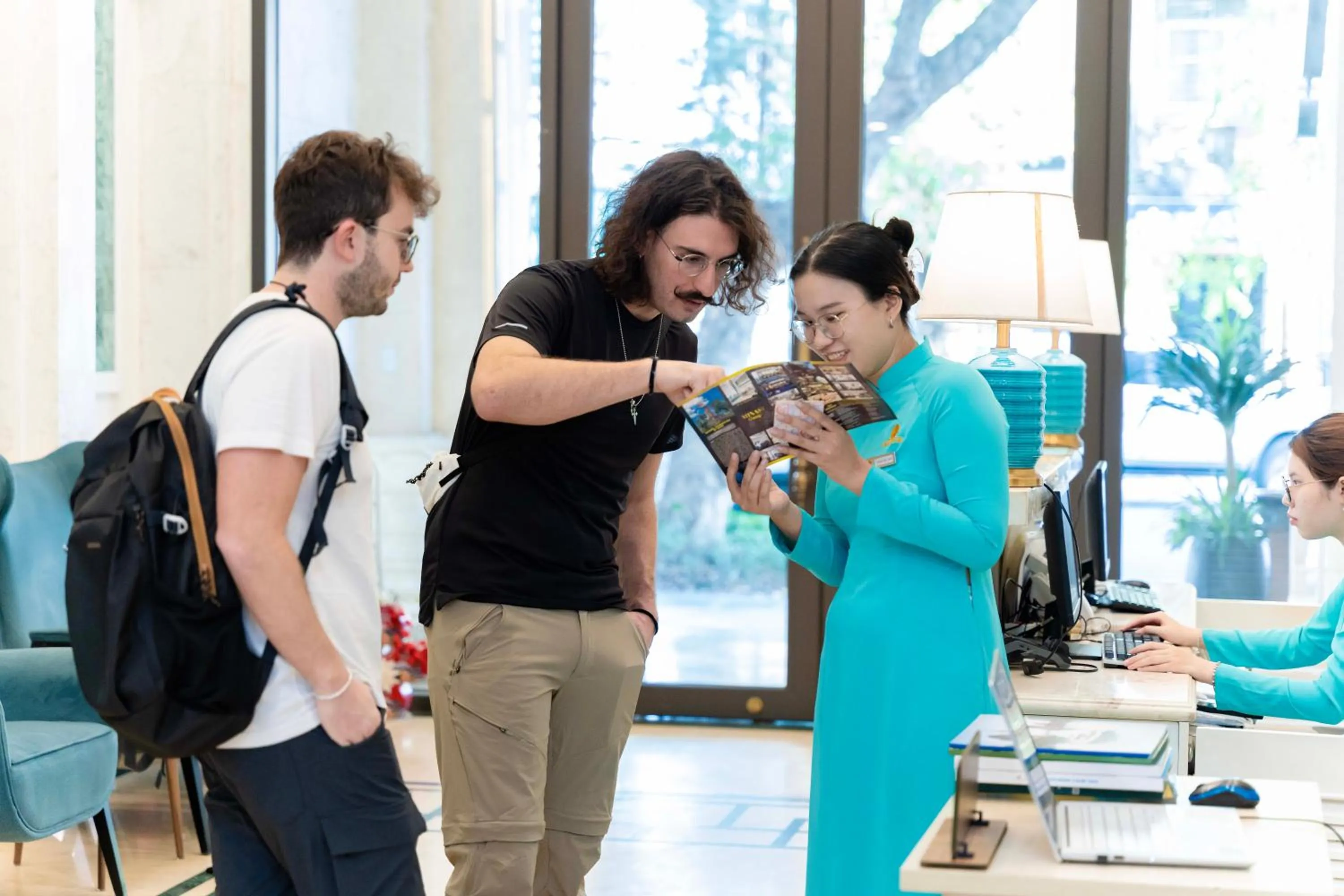 Lobby or reception in Minasi HanoiOi Lakeside Hotel