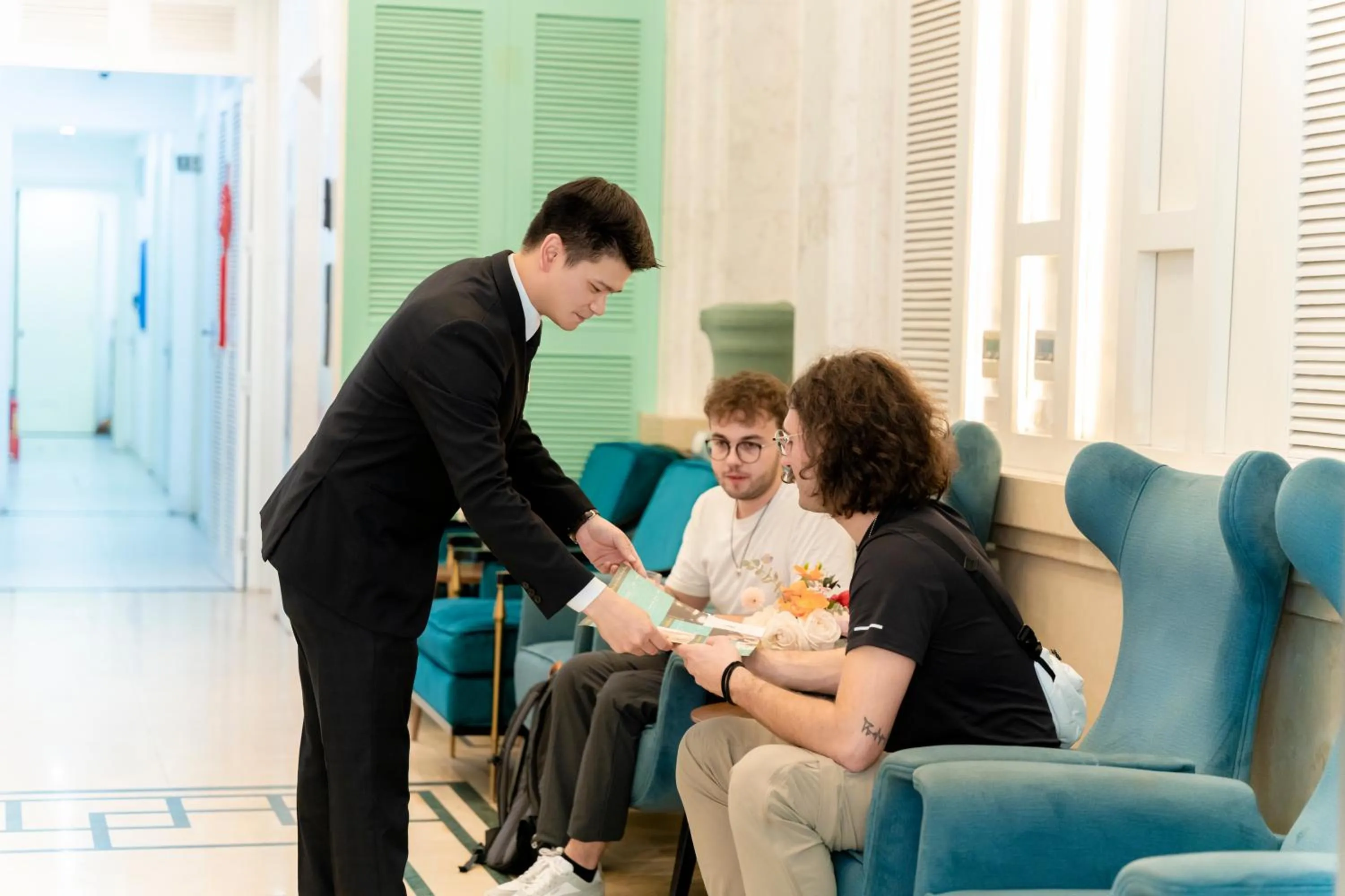 Lobby or reception in Minasi HanoiOi Lakeside Hotel