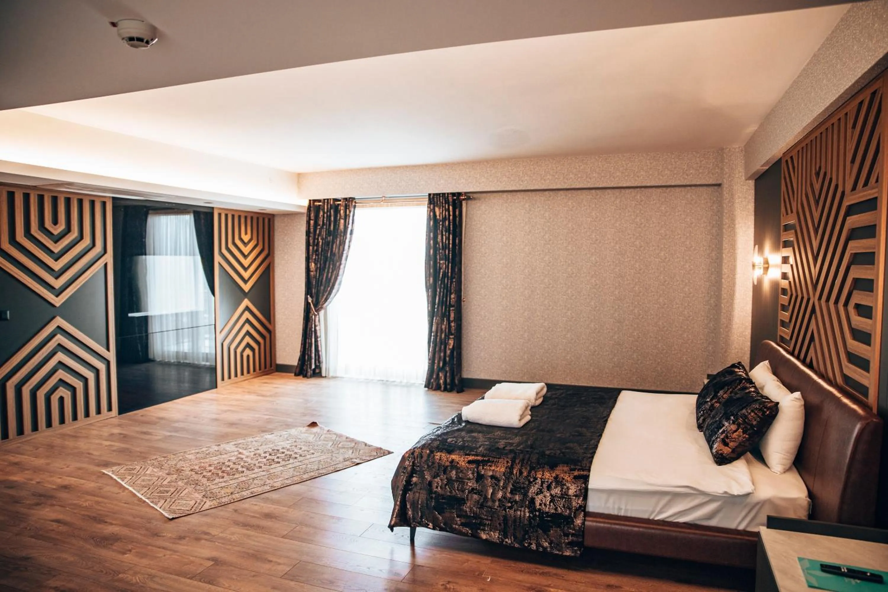Bed in ADEMPİRA TERMAL&SPAHOTEL