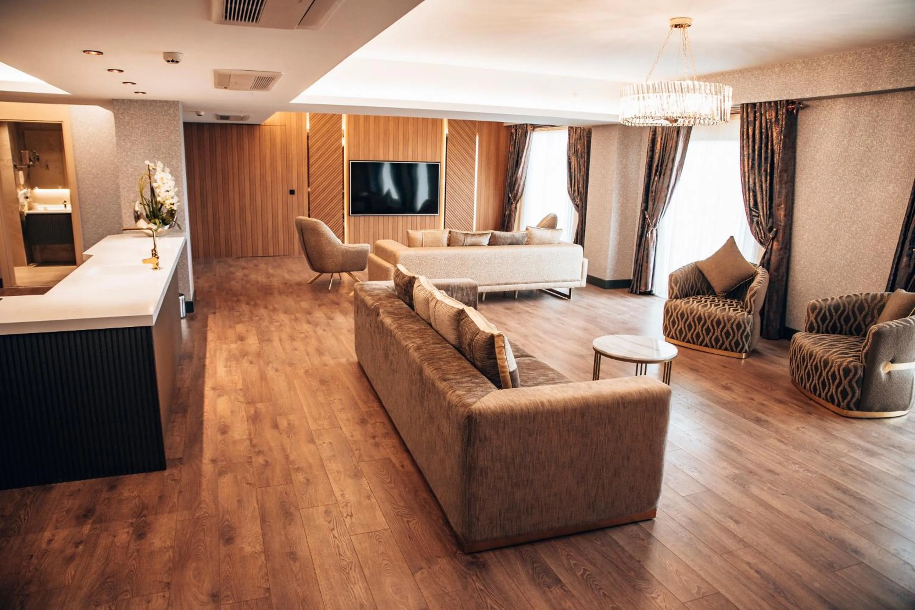 Bed in ADEMPİRA TERMAL&SPAHOTEL