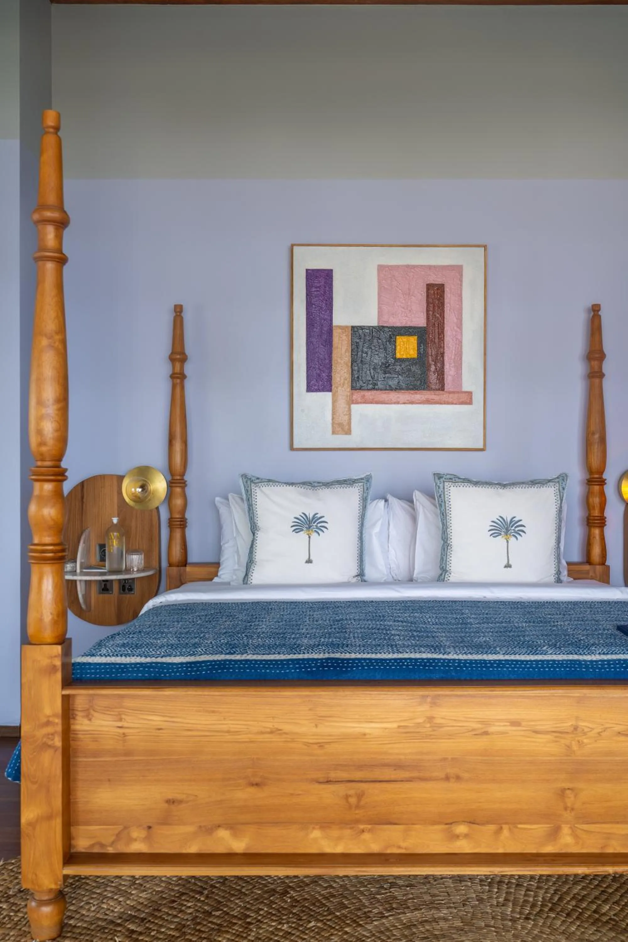 Bed in Ulu Cliffhouse