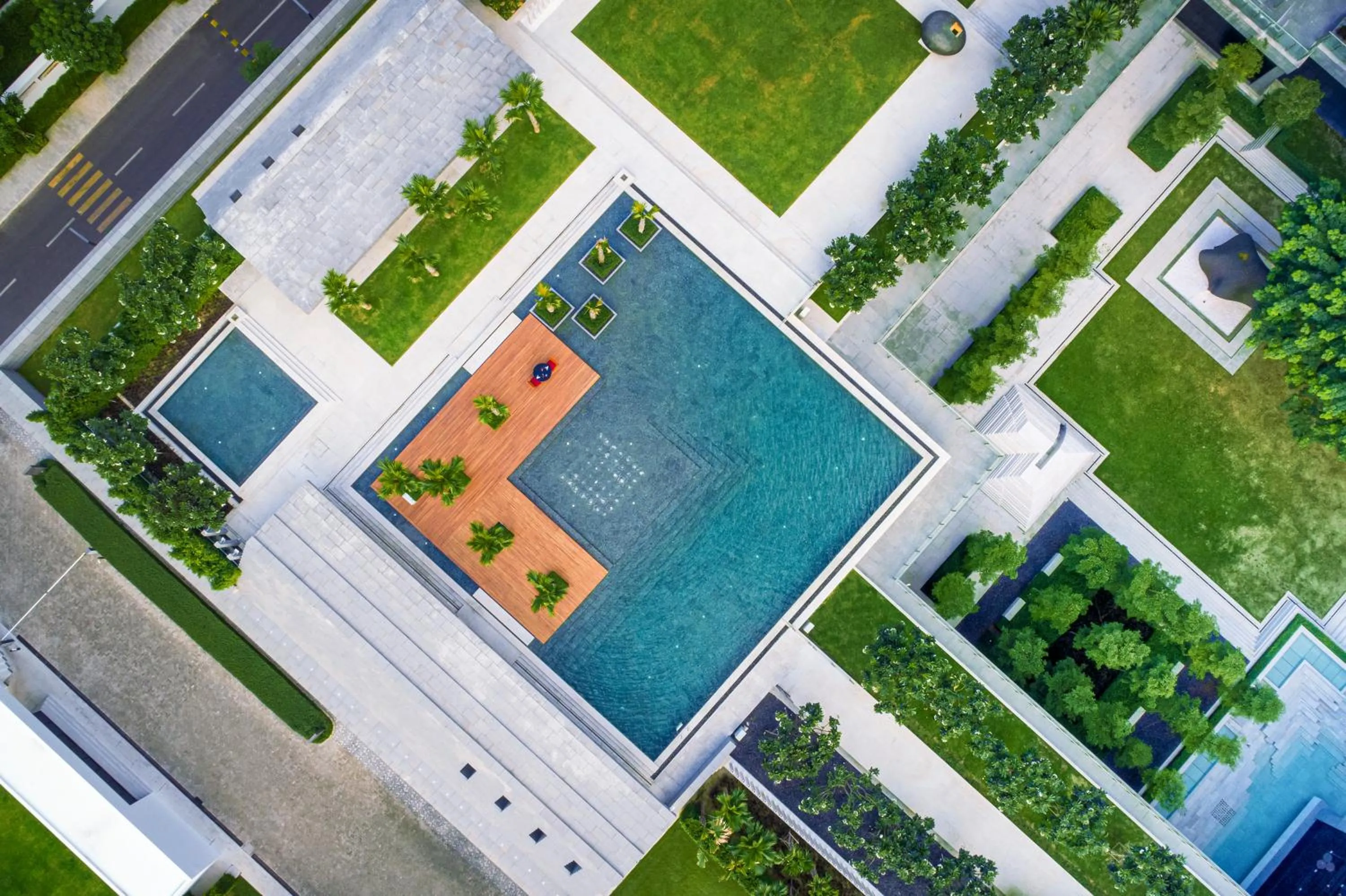 Bird's eye view in Mingalar Mandalay Hotel