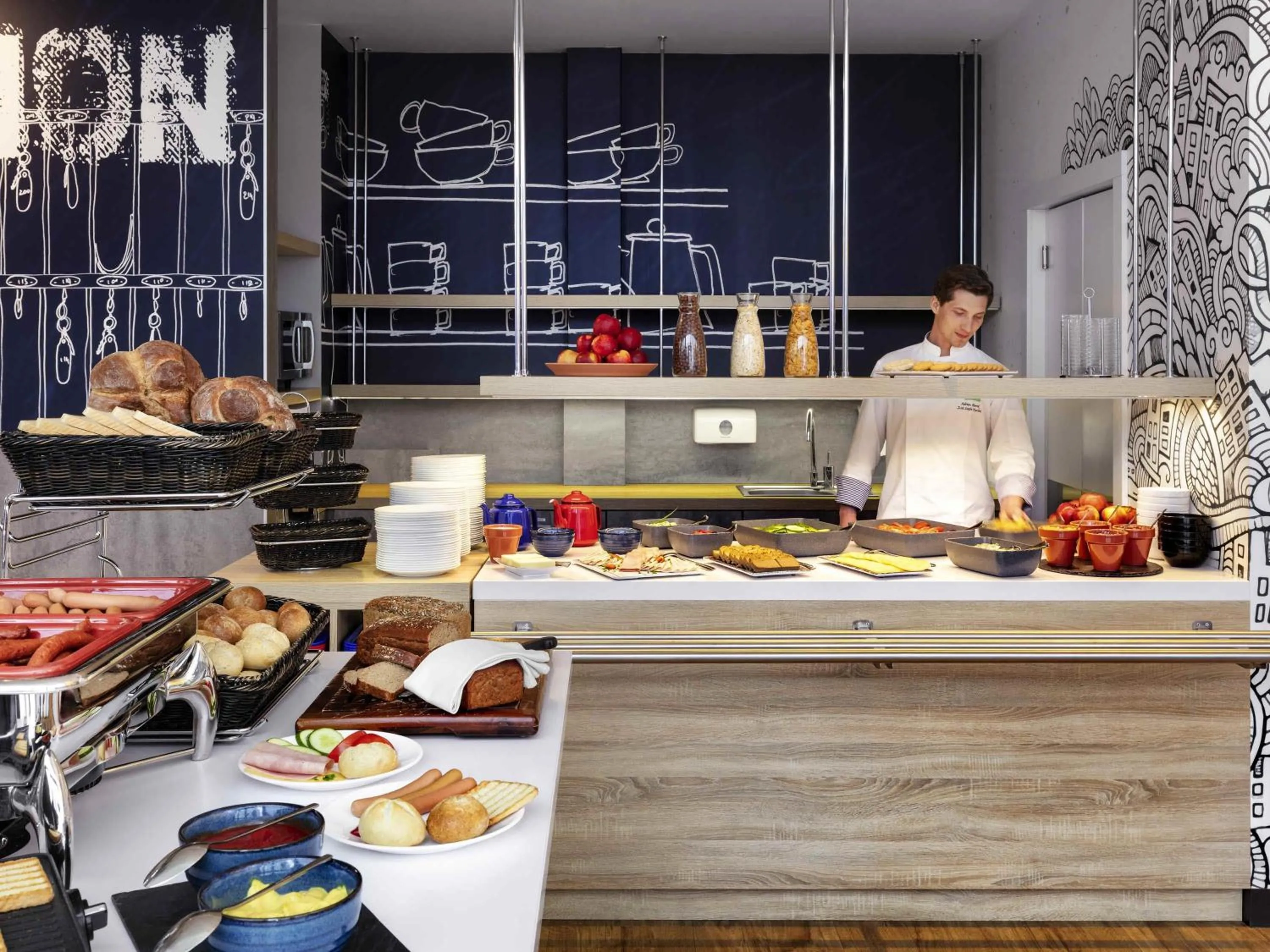 Breakfast in ibis budget Warszawa Centrum