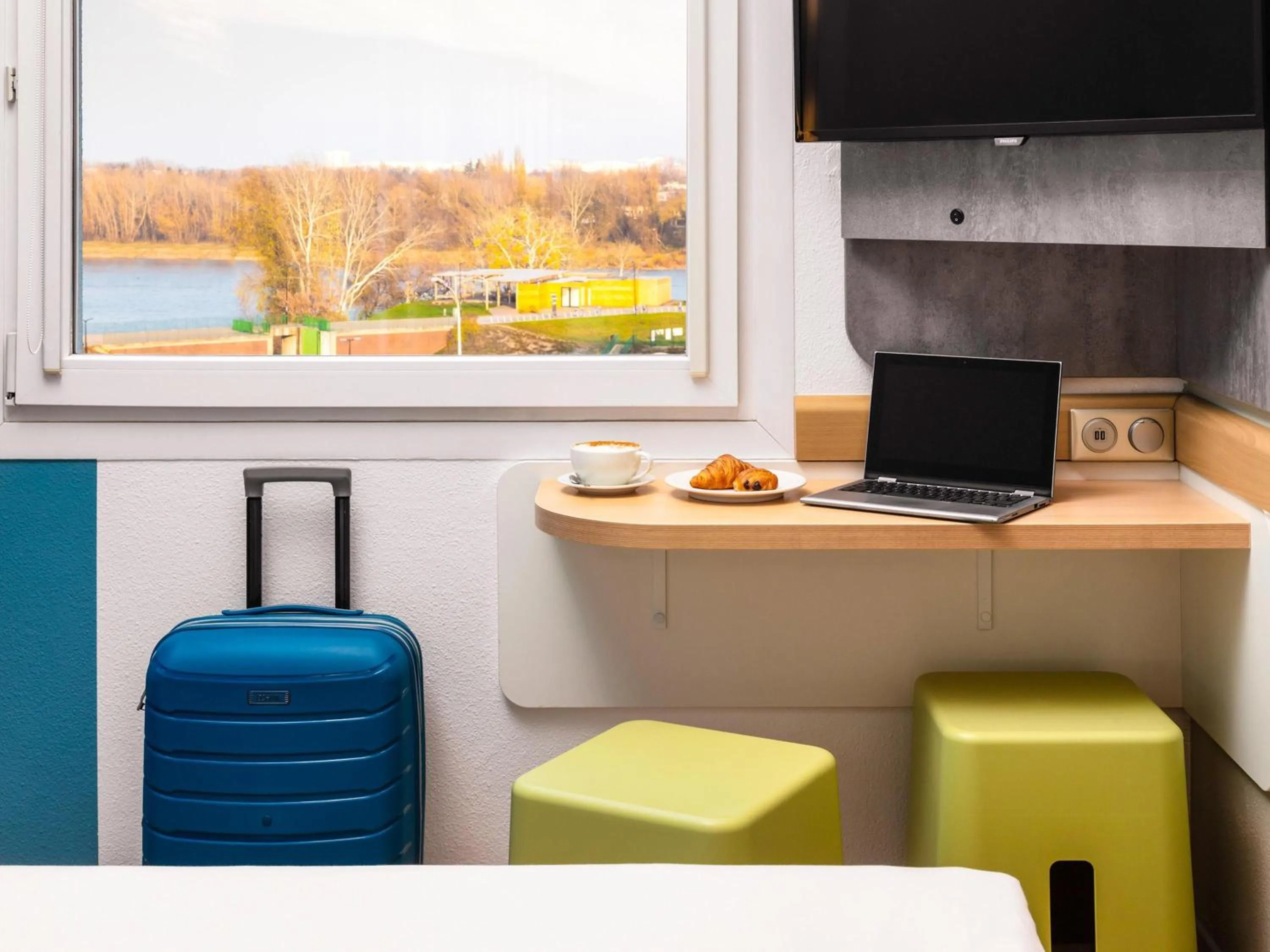 Bedroom in ibis budget Warszawa Centrum