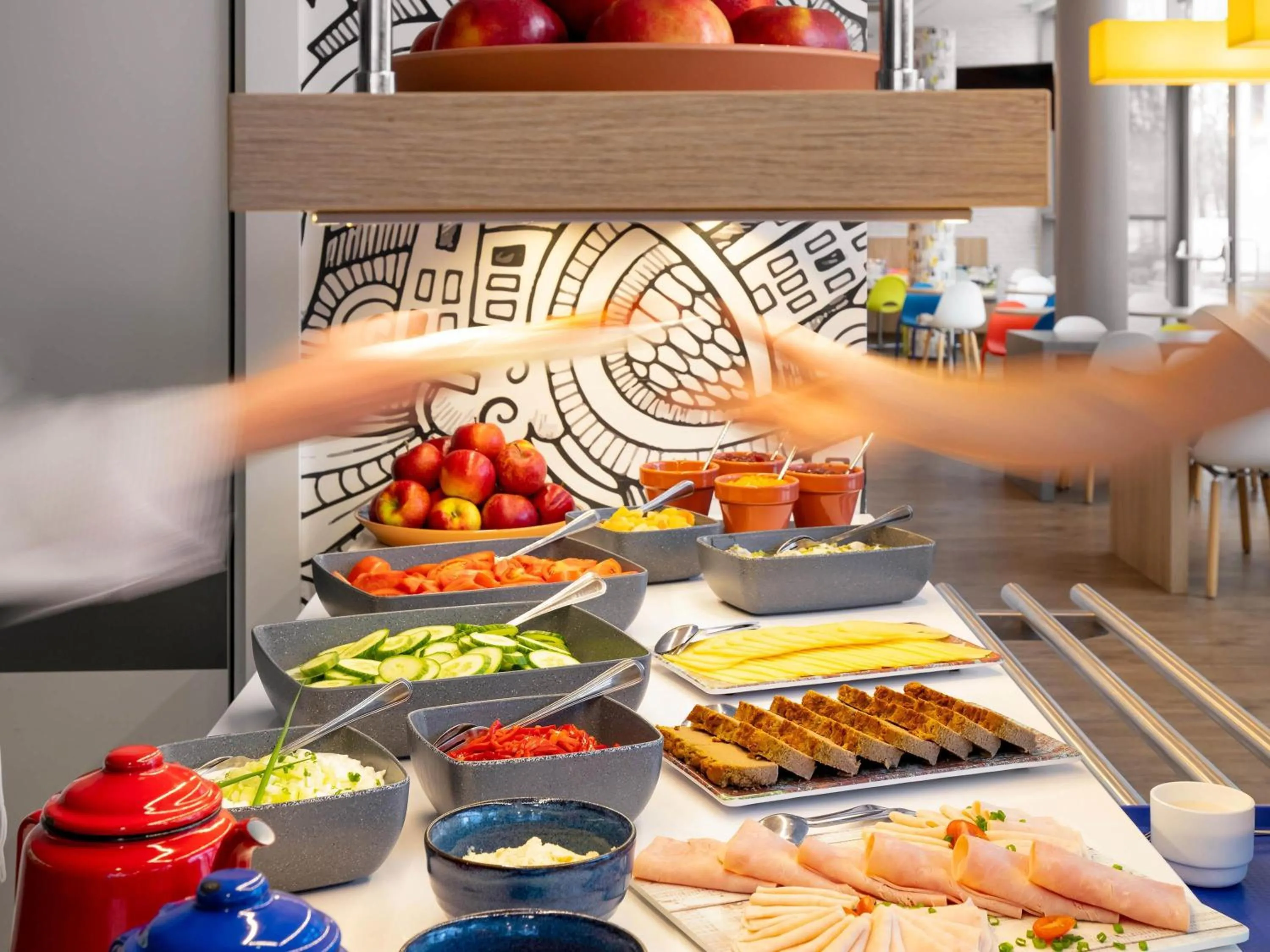 Breakfast in ibis budget Warszawa Centrum