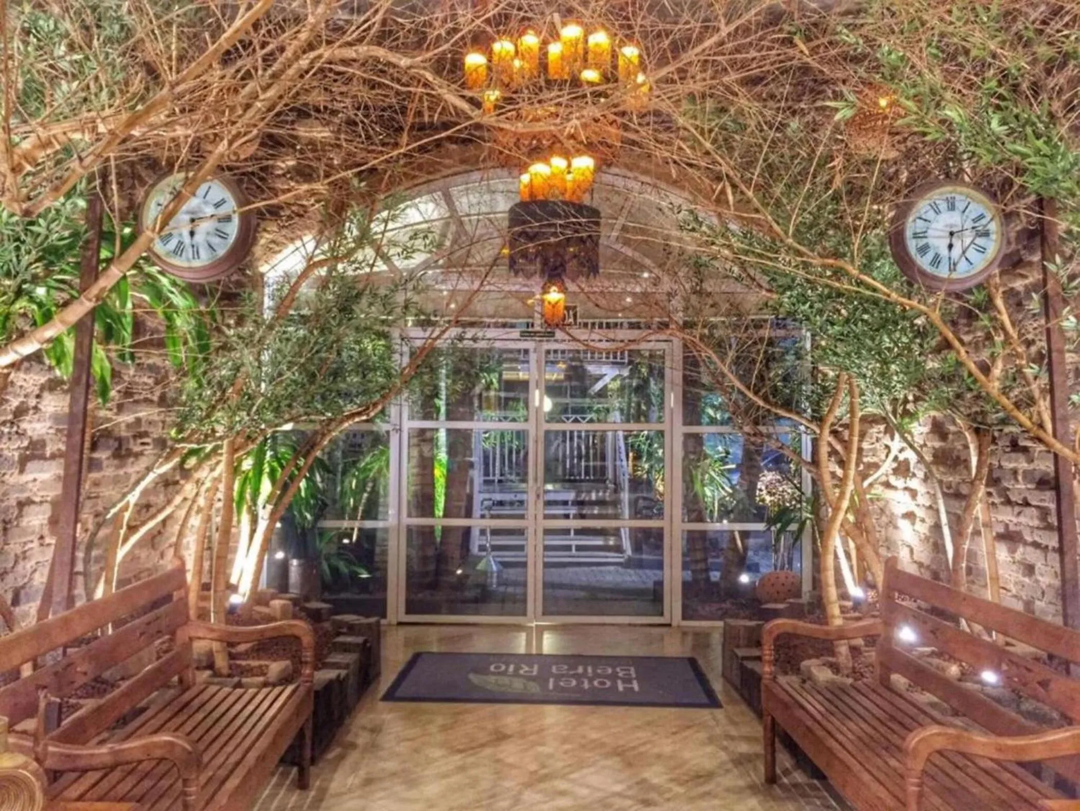 Lobby or reception in Beira Rio Palace Hotel