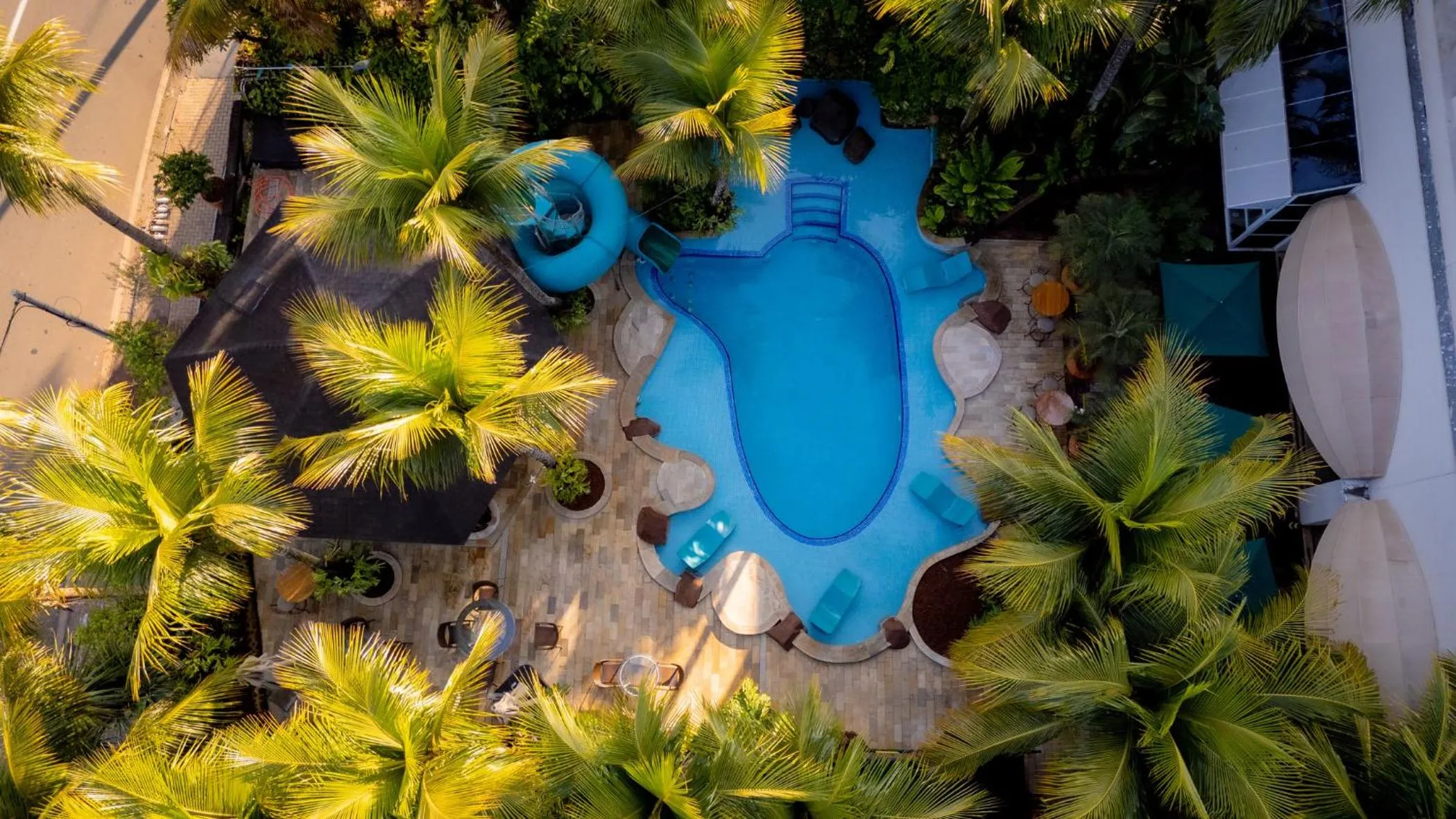 Swimming pool in Beira Rio Palace Hotel