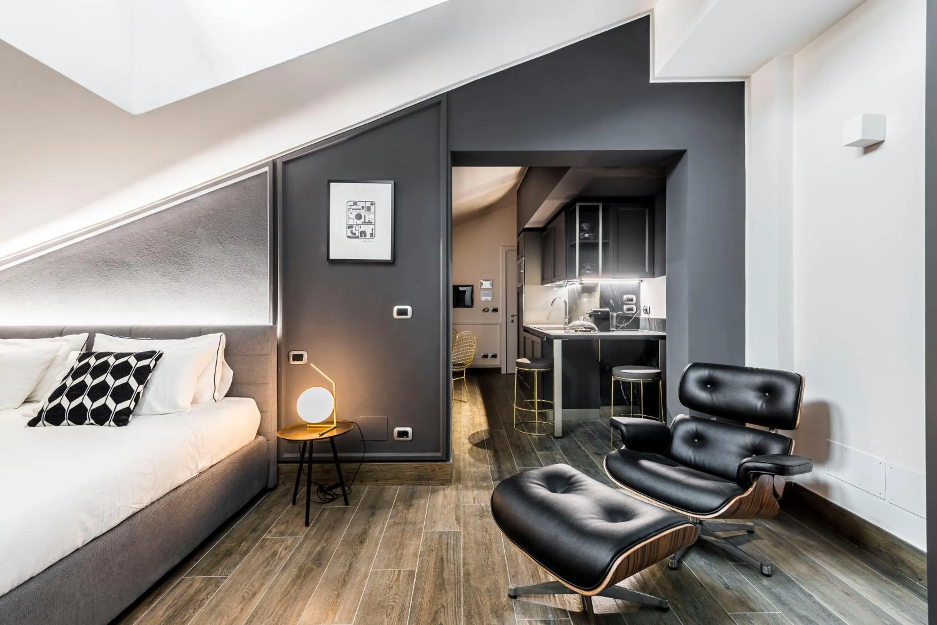 Bedroom, Bed in Design Club Collection