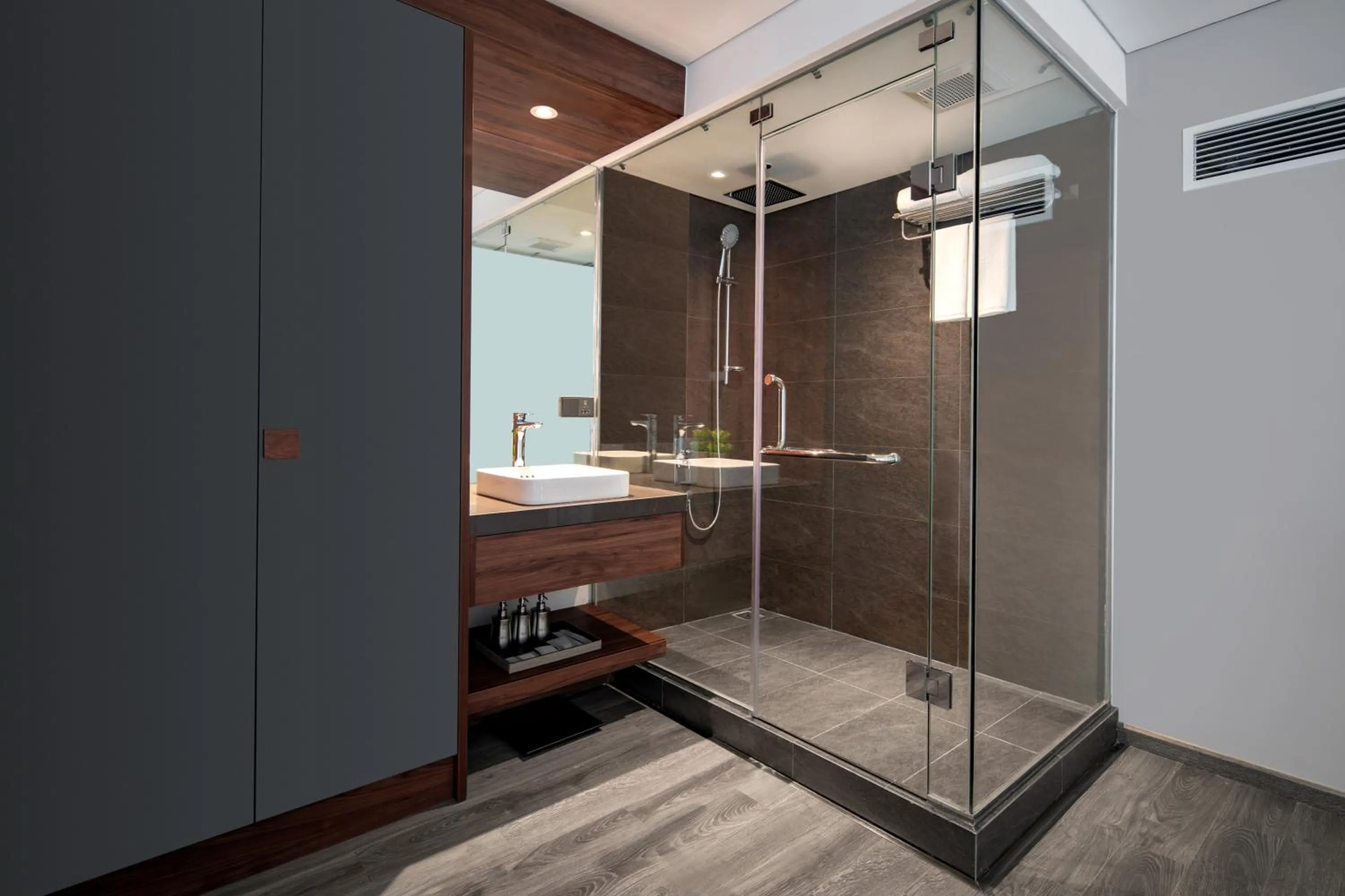 Shower in PentStudio West Lake Hanoi