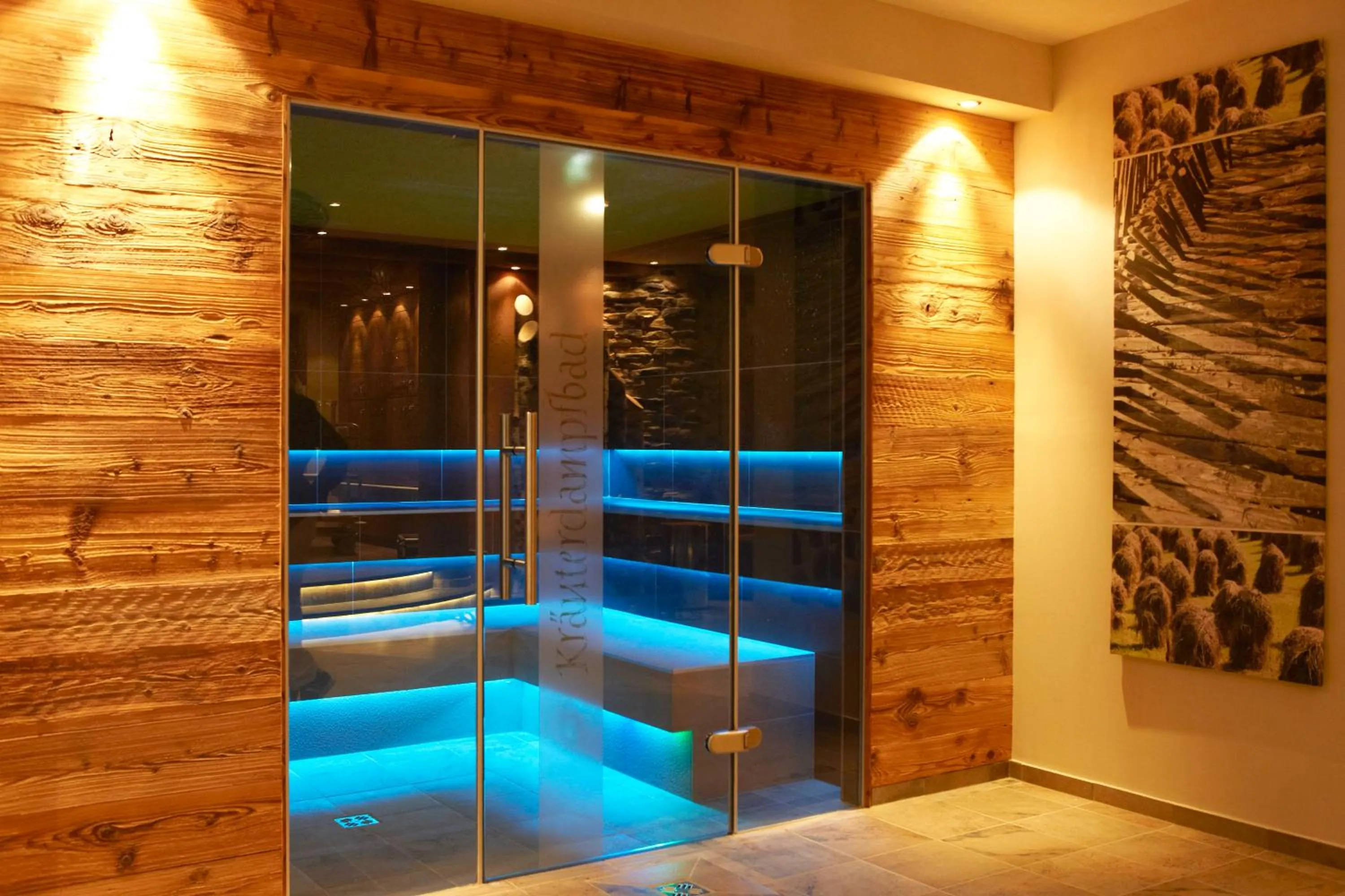 Spa and wellness centre/facilities in Hotel Bergblick 5 Sterne