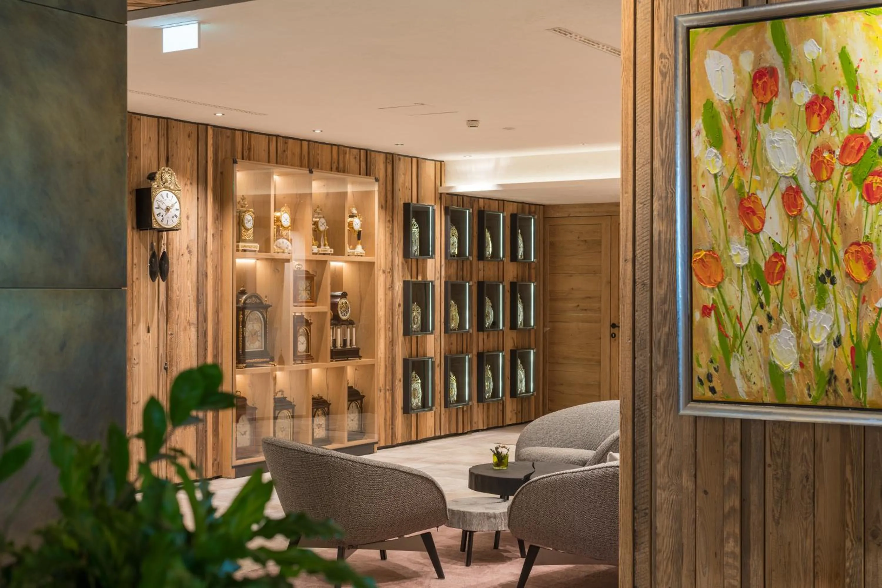 Lobby or reception in Hotel Bergblick 5 Sterne