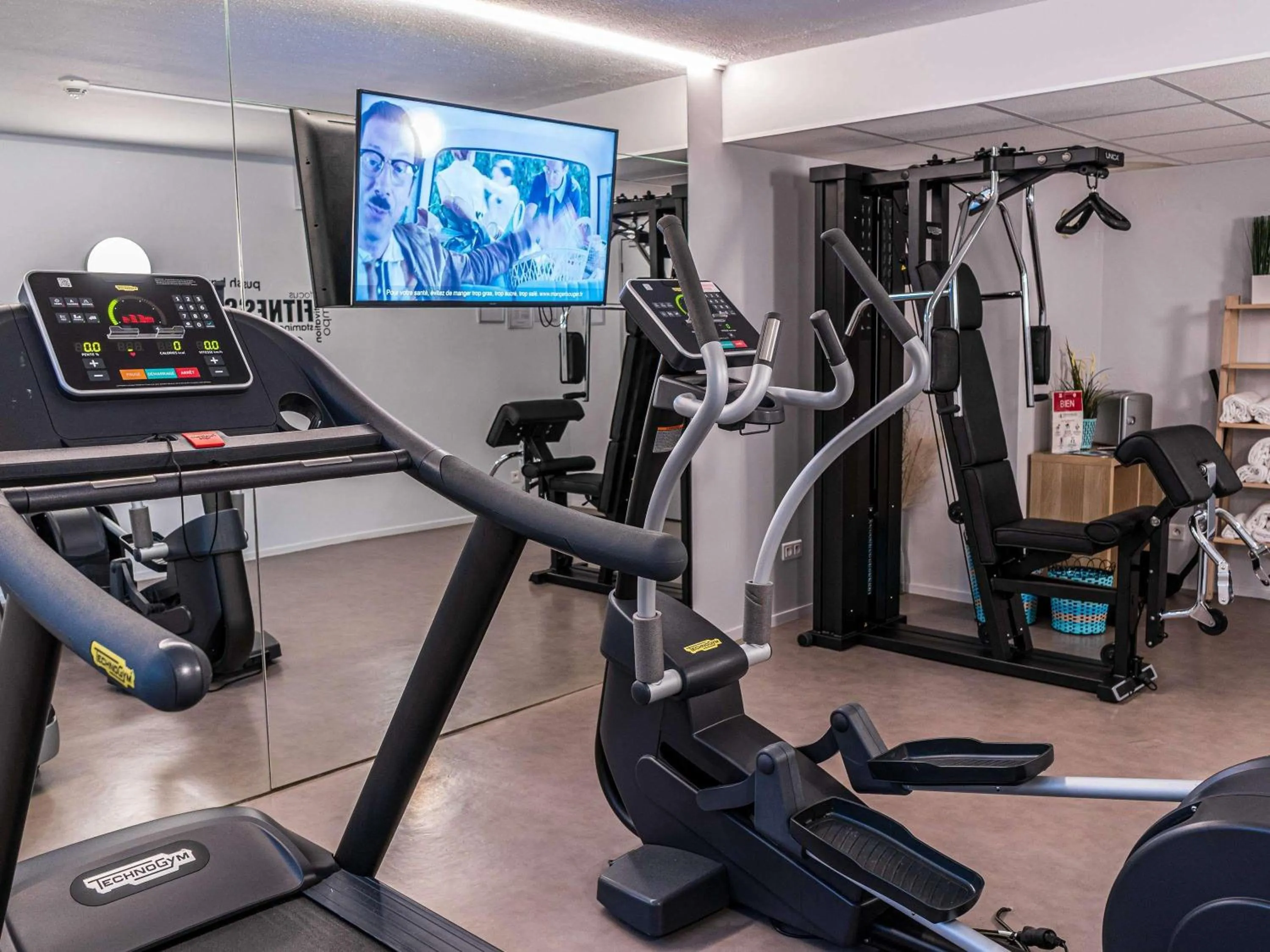 Fitness centre/facilities in ibis Metz Nord