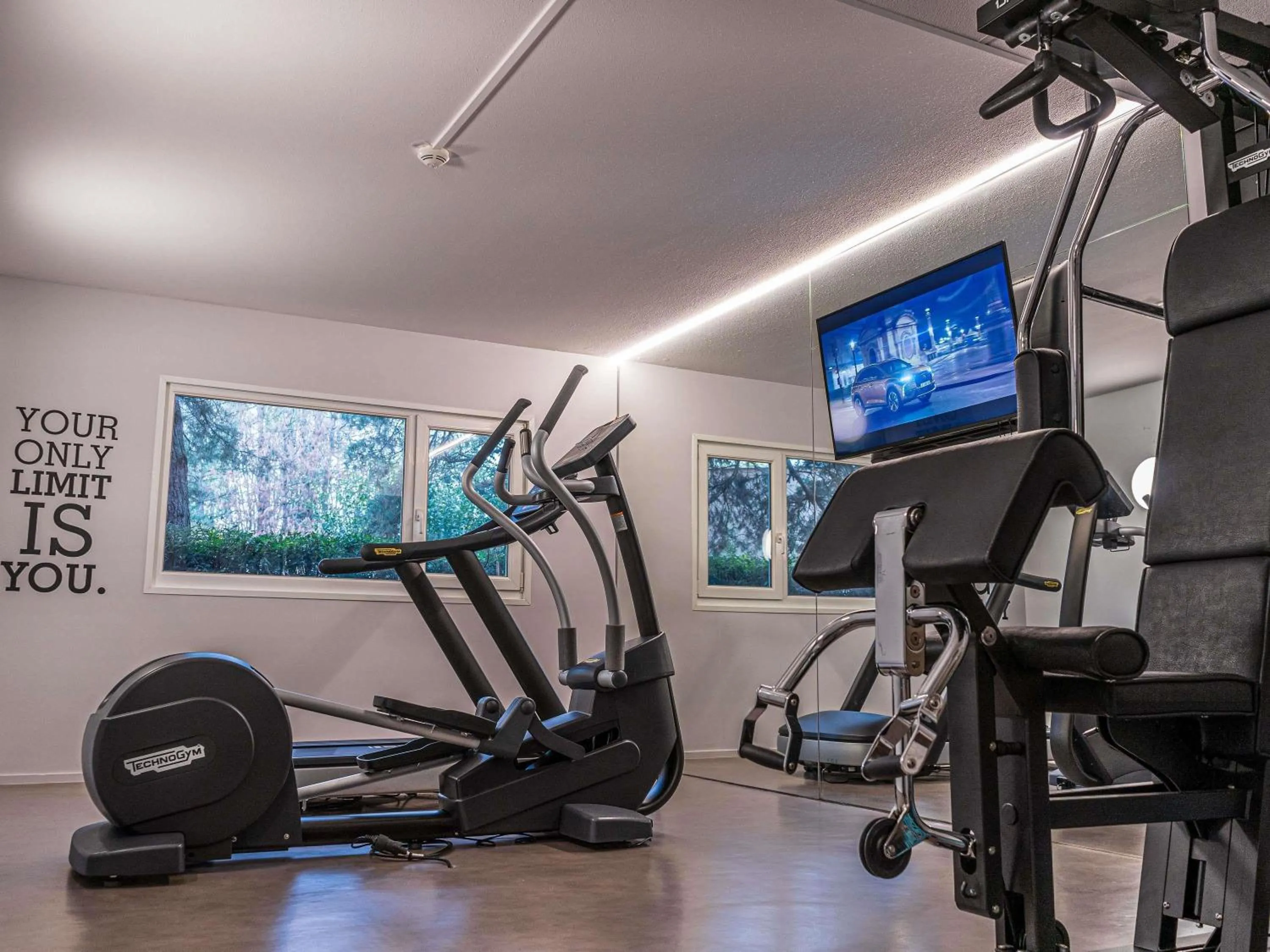 Fitness centre/facilities in ibis Metz Nord