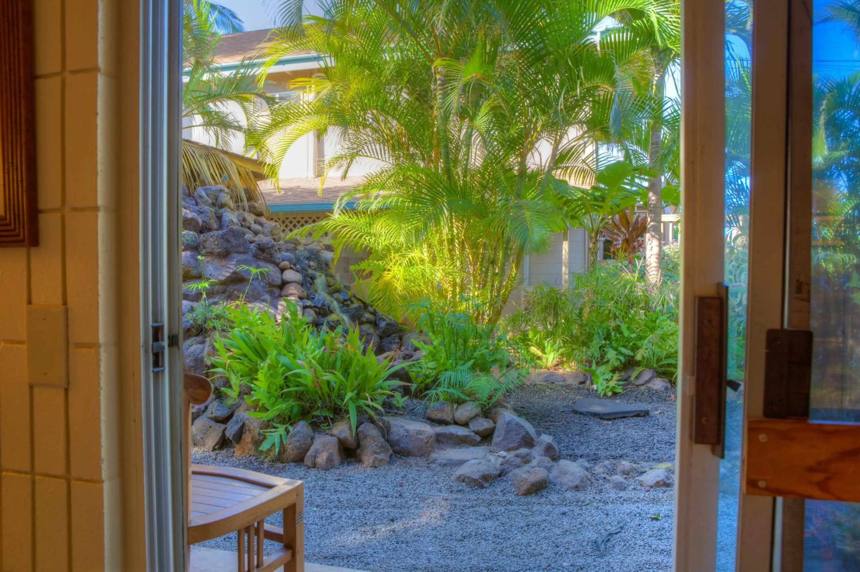 Garden view in Kohea Kai Hotel Maui
