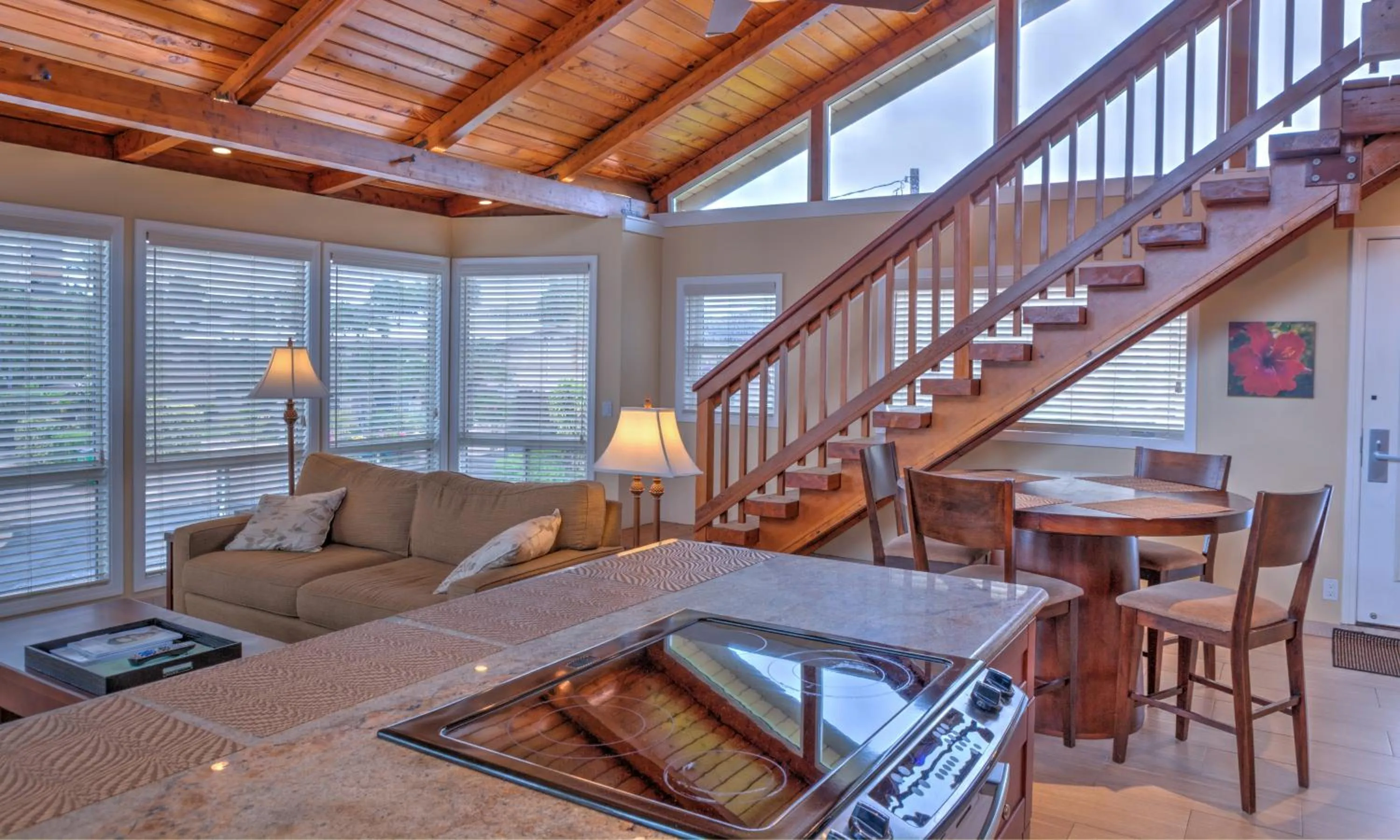 Living room in Kohea Kai Hotel Maui