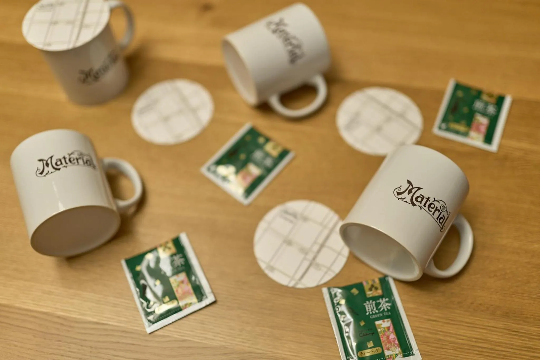 Coffee/tea facilities in MATERIAL Fuchomae