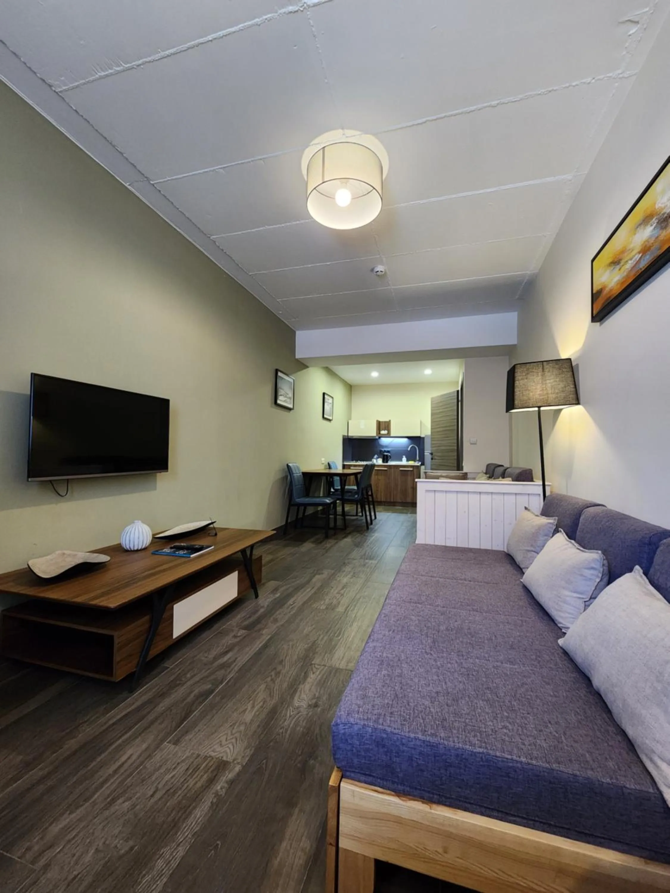 Living room, Bed in Gudauri Hills Apart Hotel