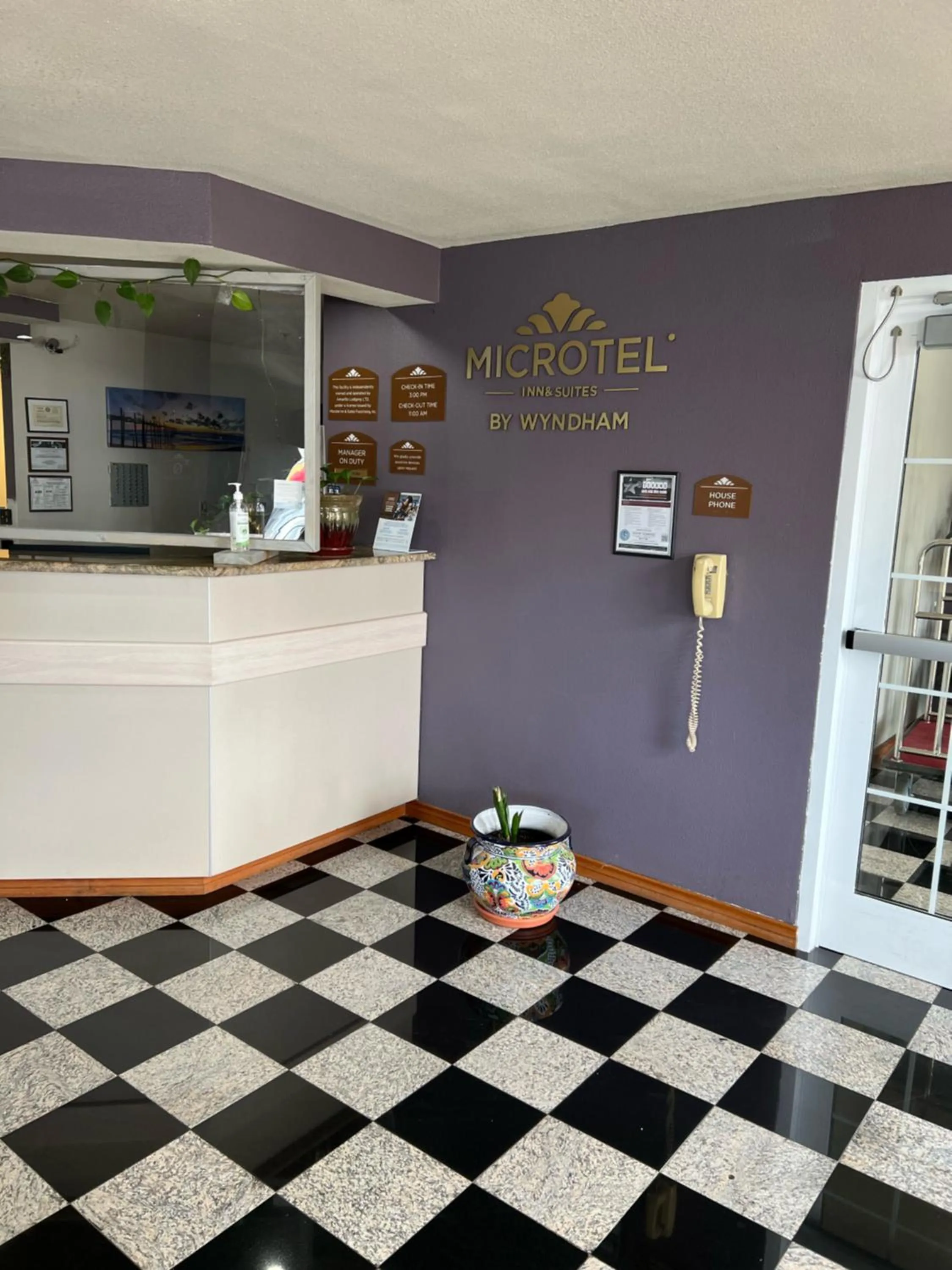 Lobby or reception in Microtel Inn & Suites by Wyndham Amarillo