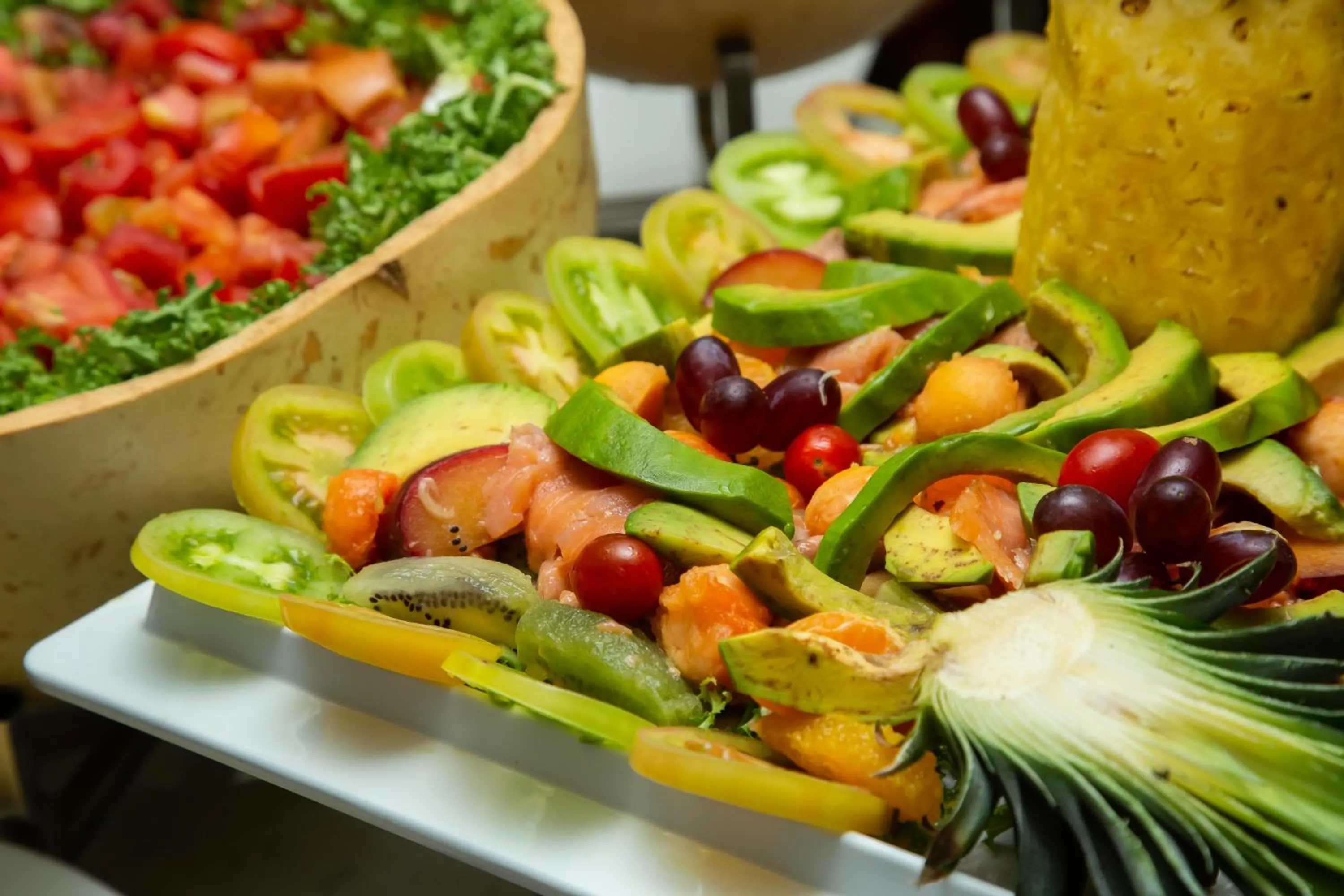 Lunch in Le Ndiambour Hôtel et Résidence