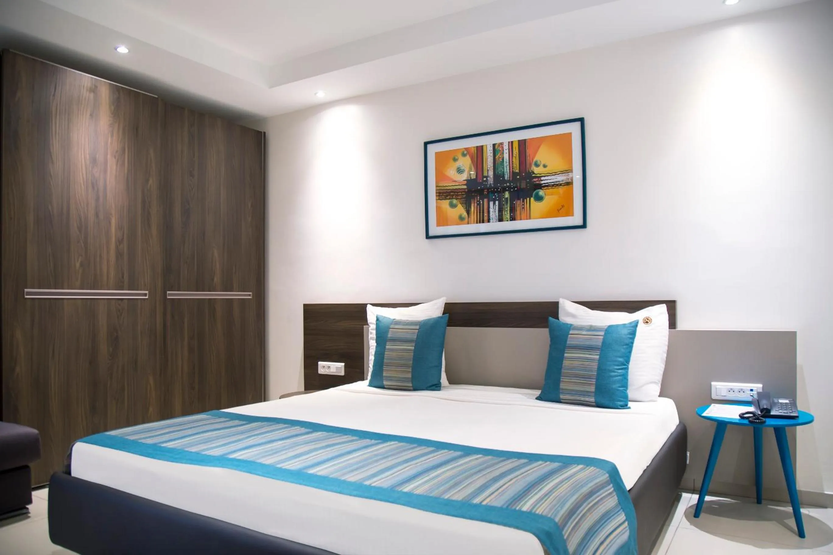 Bedroom, Bed in Le Ndiambour Hôtel et Résidence