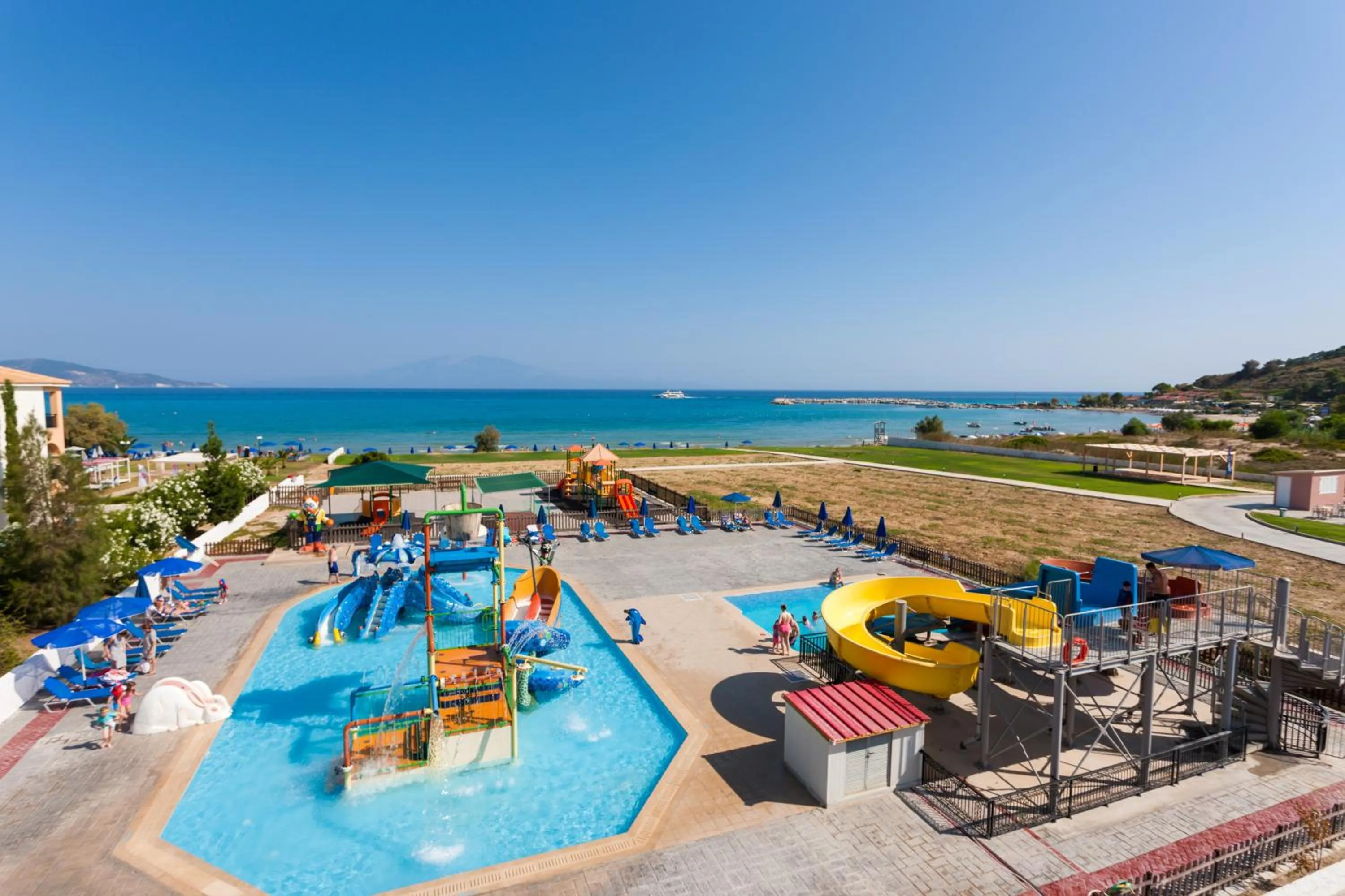 Aqua park in Alykanas Village Resort