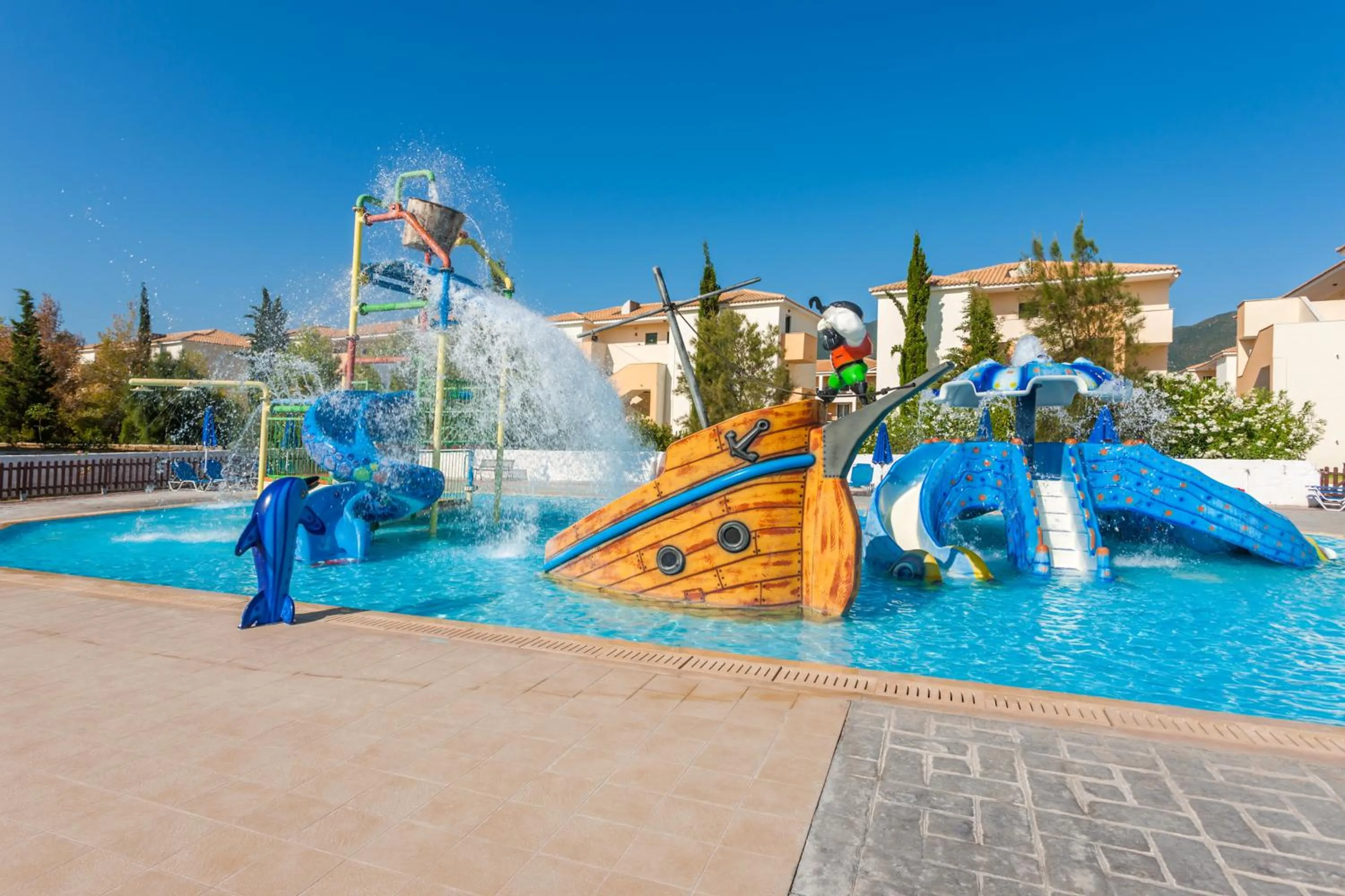 Aqua park in Alykanas Village Resort