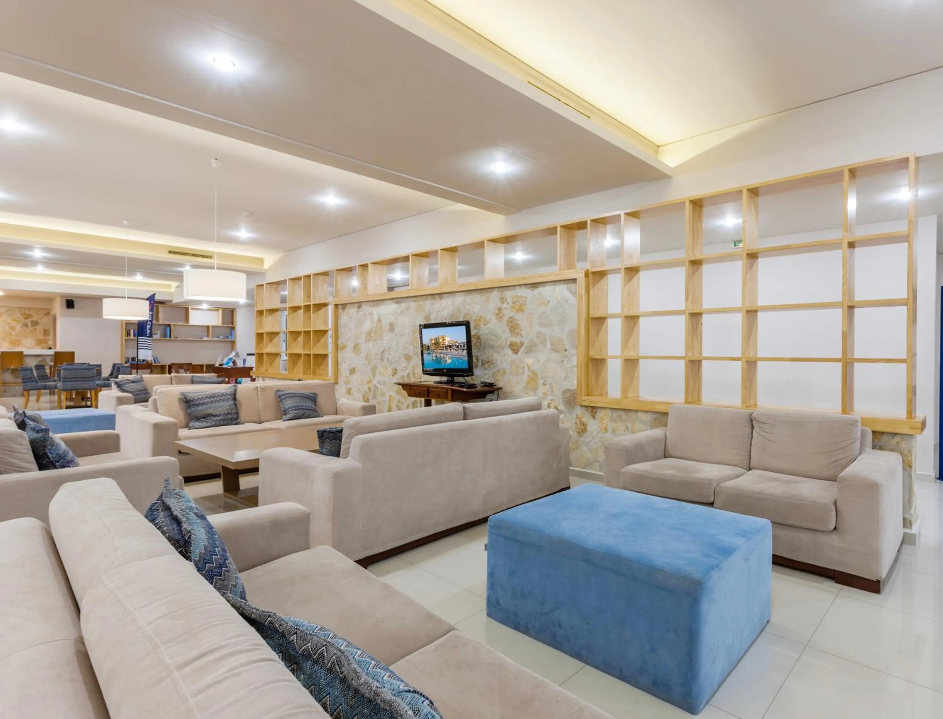 Living room in Alykanas Village Resort