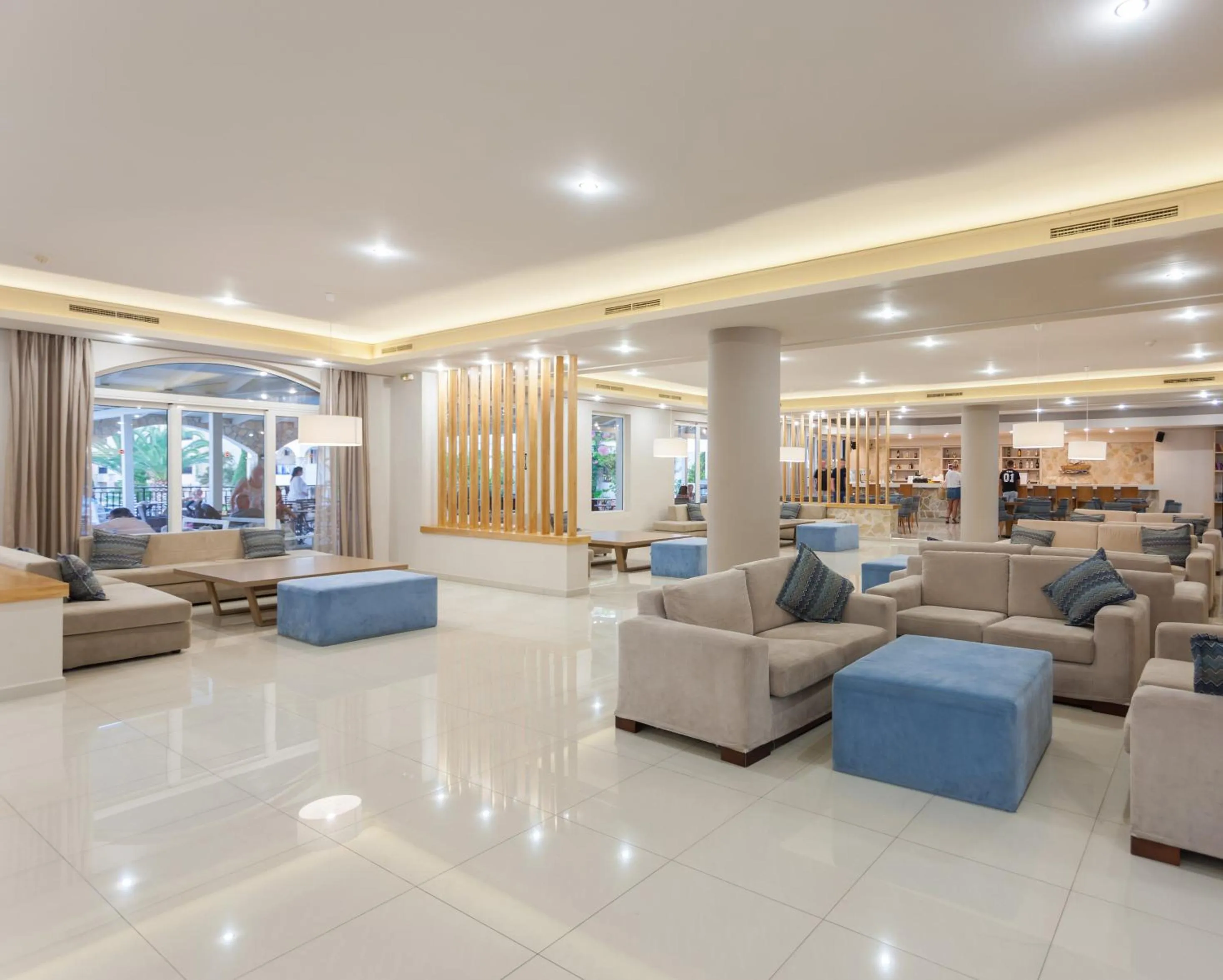 Living room in Alykanas Village Resort