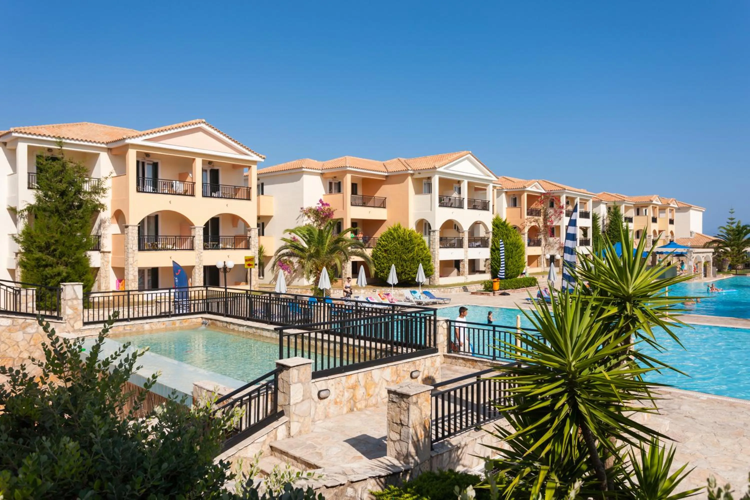 Property building in Alykanas Village Resort