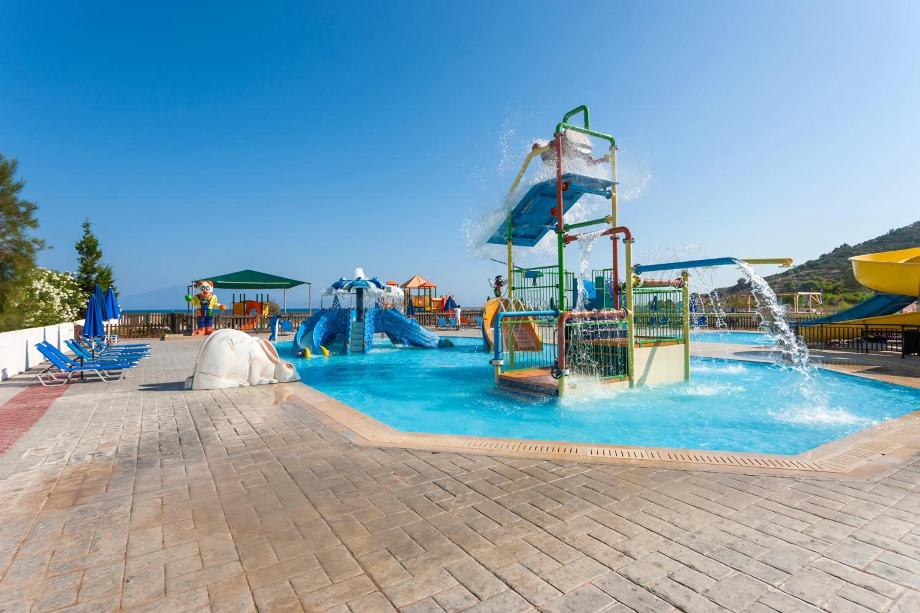 Aqua park in Alykanas Village Resort