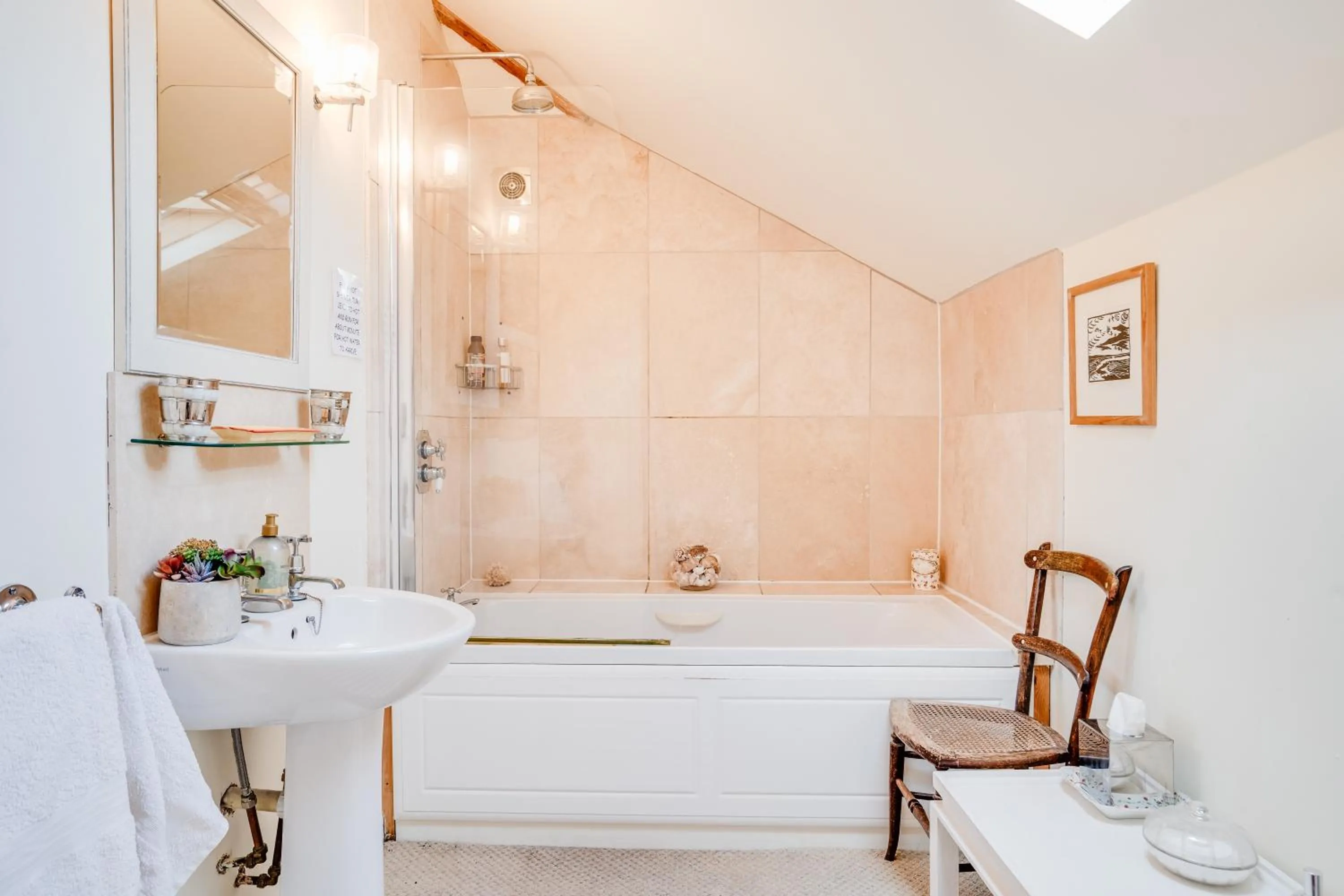 Bathroom in Hollamoor Farm