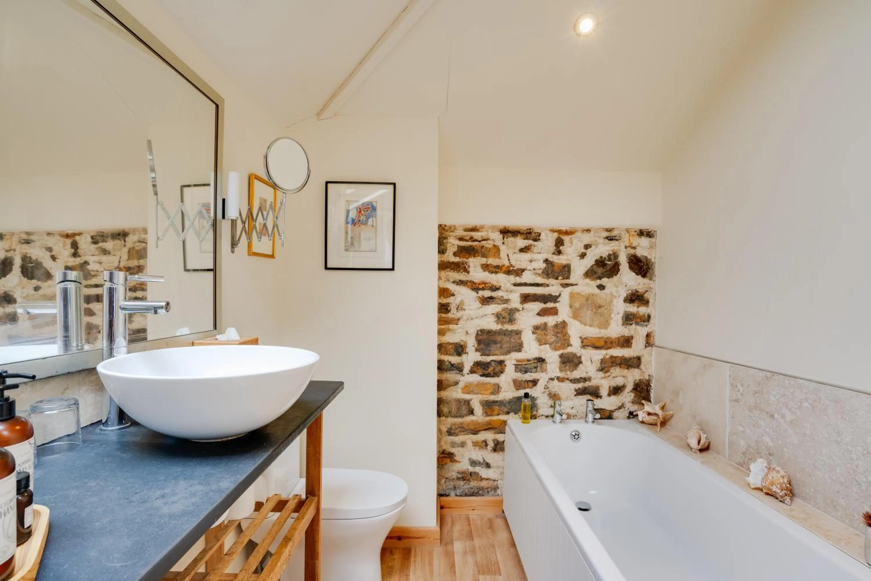 Bathroom in Hollamoor Farm