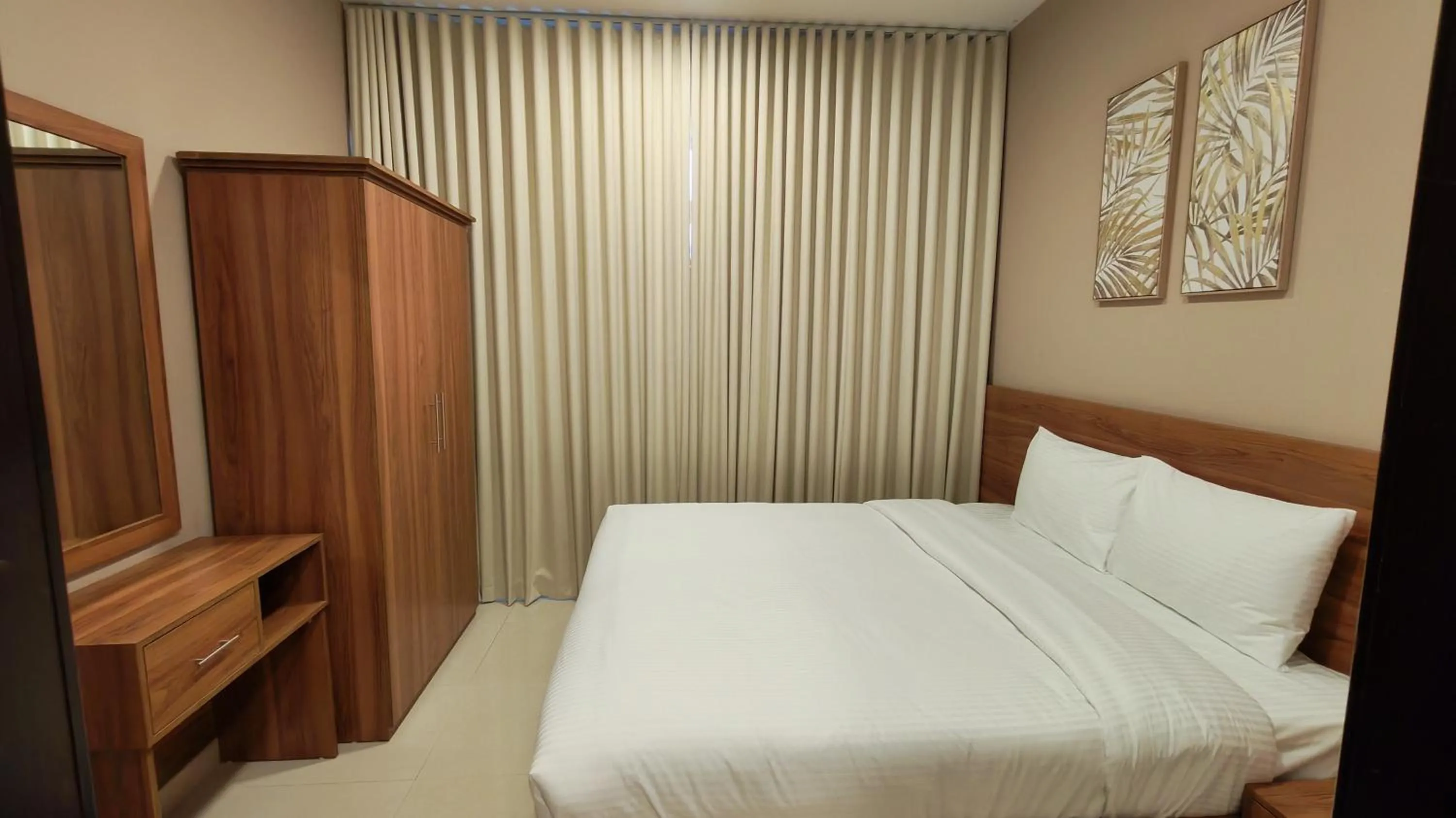 Bed in Al Khaleej Plaza Furnished Hotel Apartments