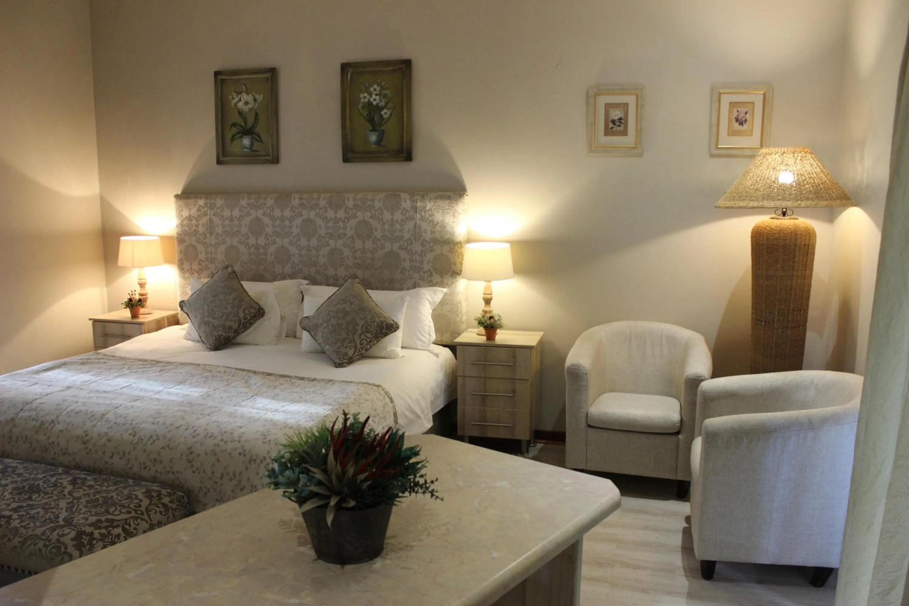 Bed in The Falls Guest House