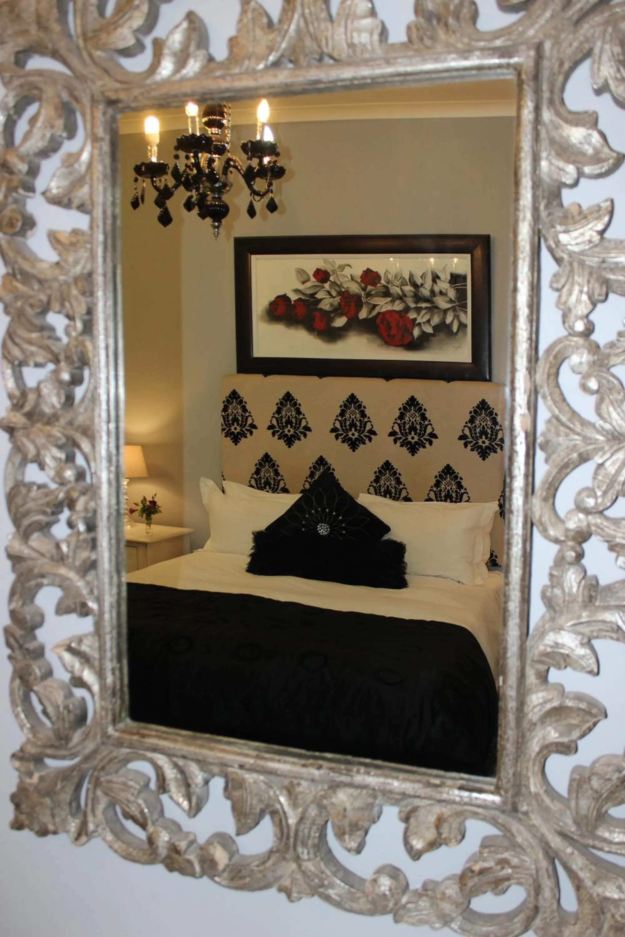 Bed in The Falls Guest House