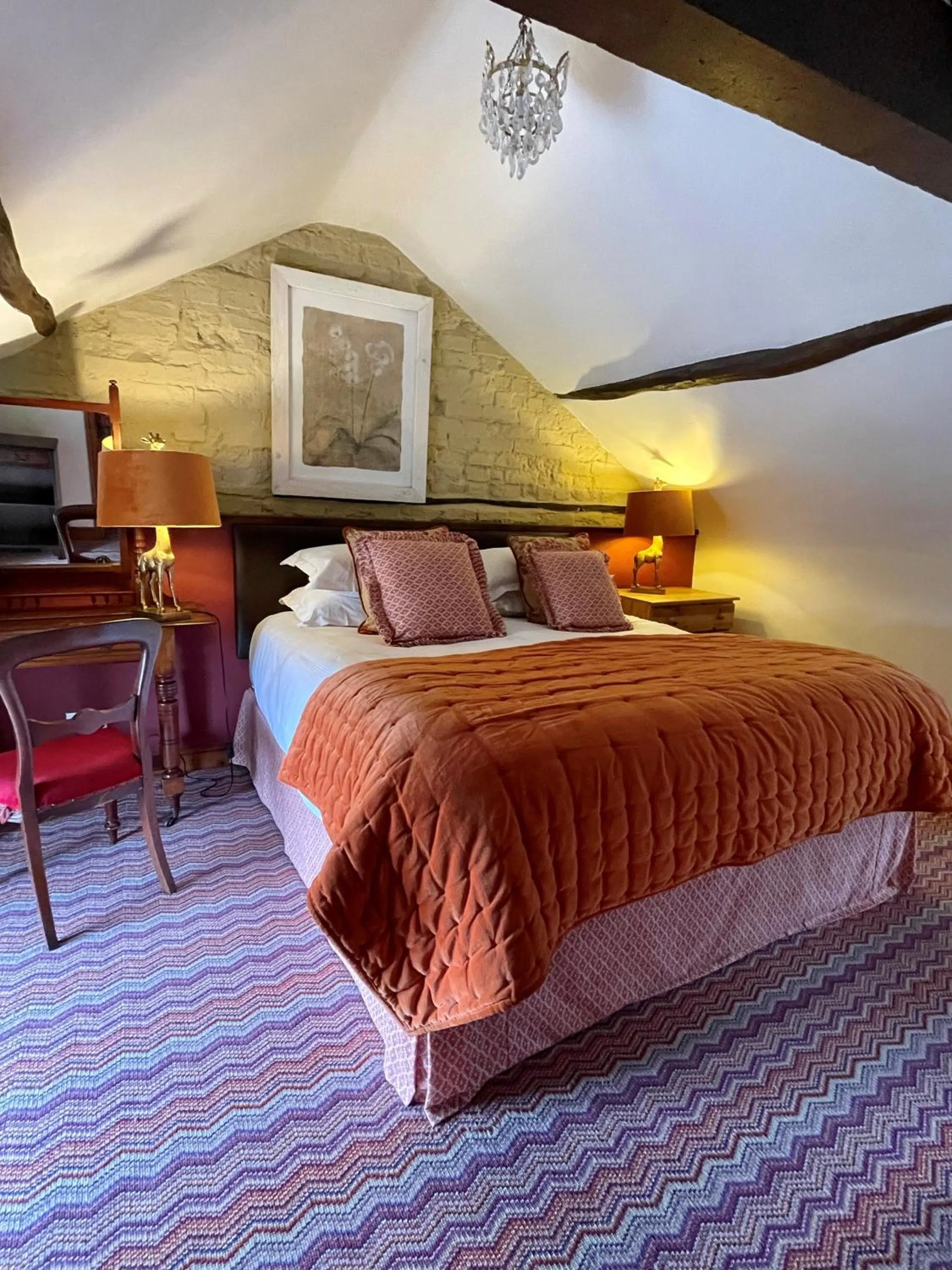 Bedroom, Bed in The Durham Ox