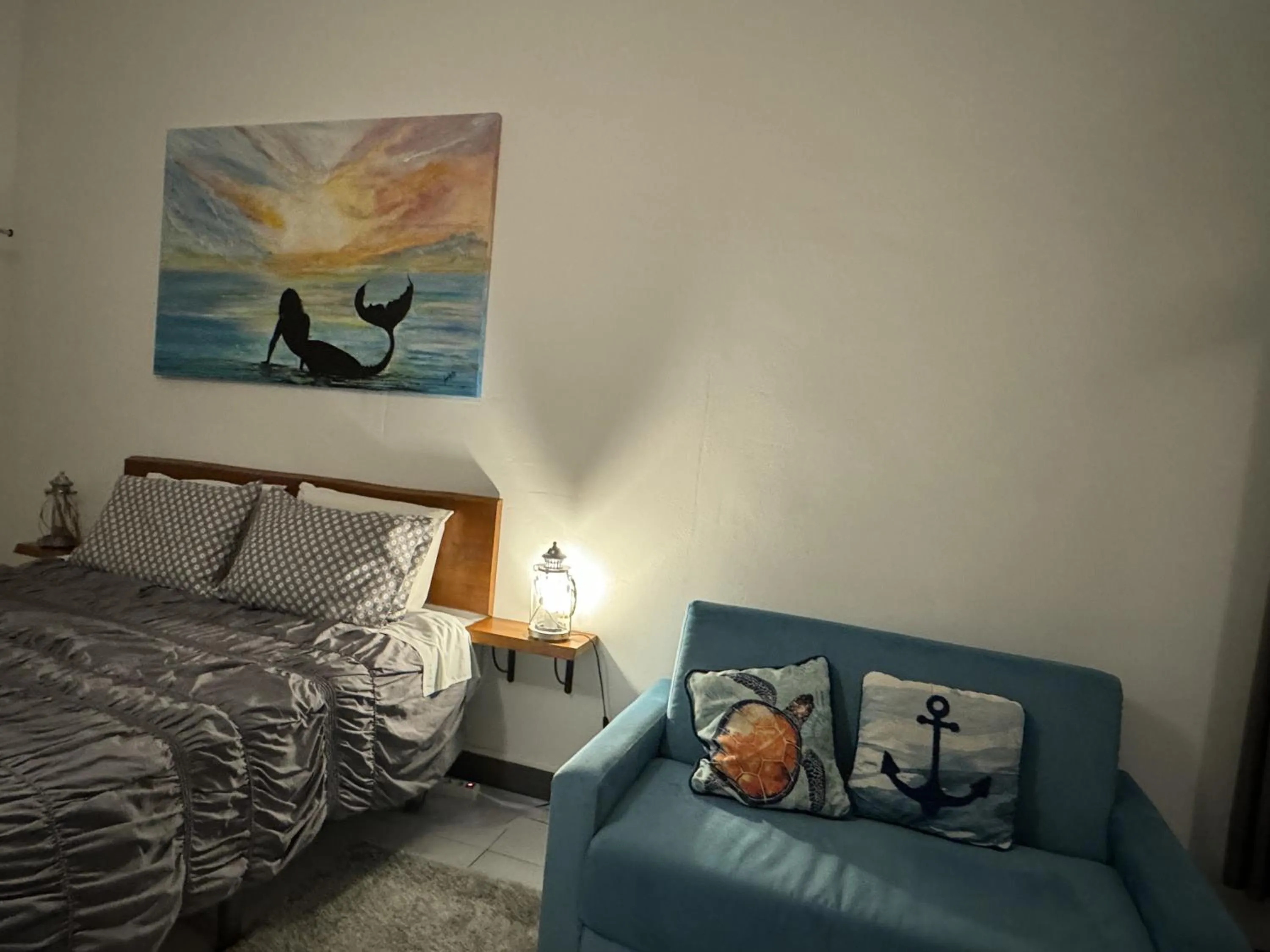 Seating area, Bed in Vitorina Corte Guesthouse