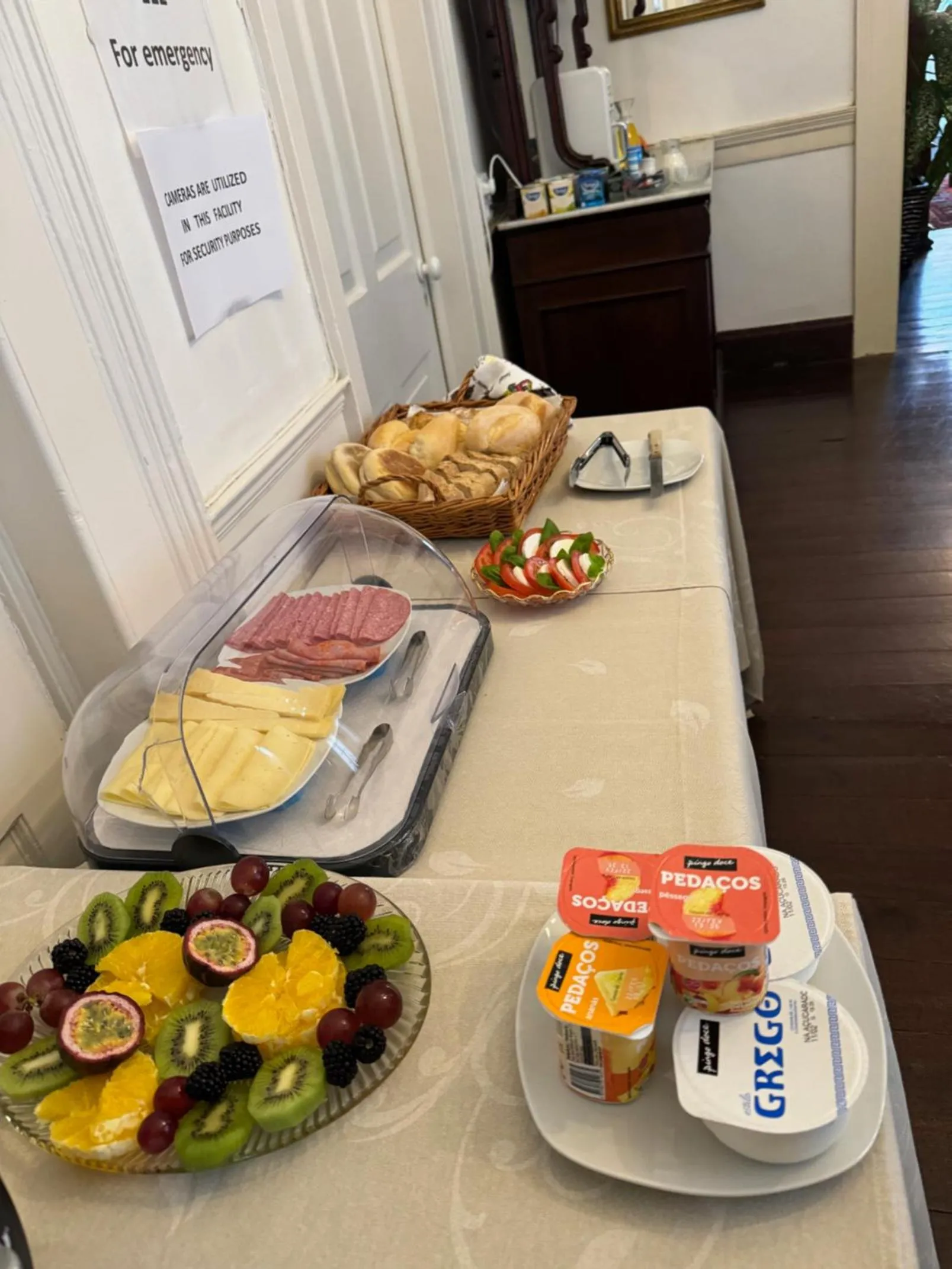 Breakfast in Vitorina Corte Guesthouse