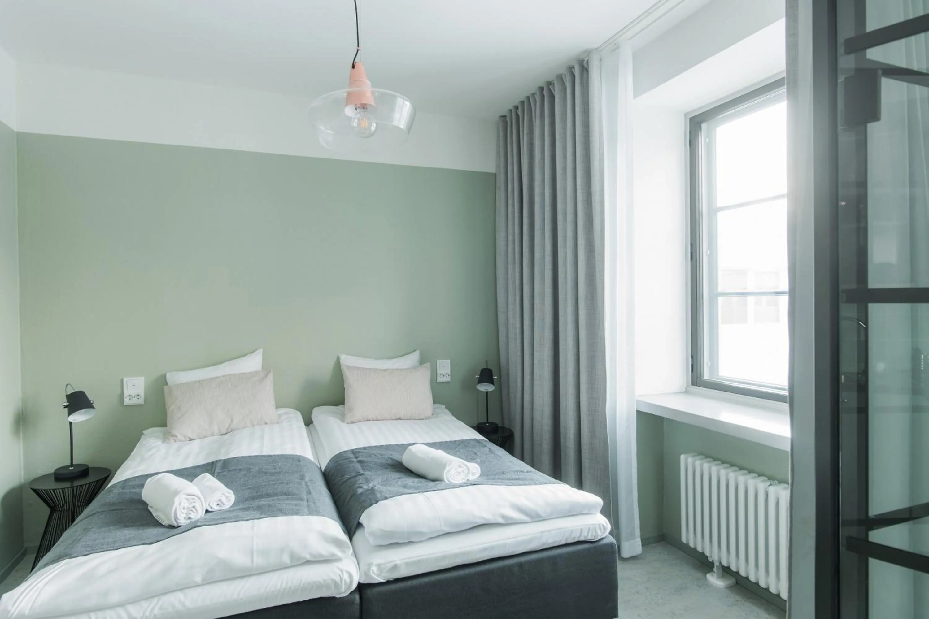 Photo of the whole room, Bed in Forenom Aparthotel Jyväskylä