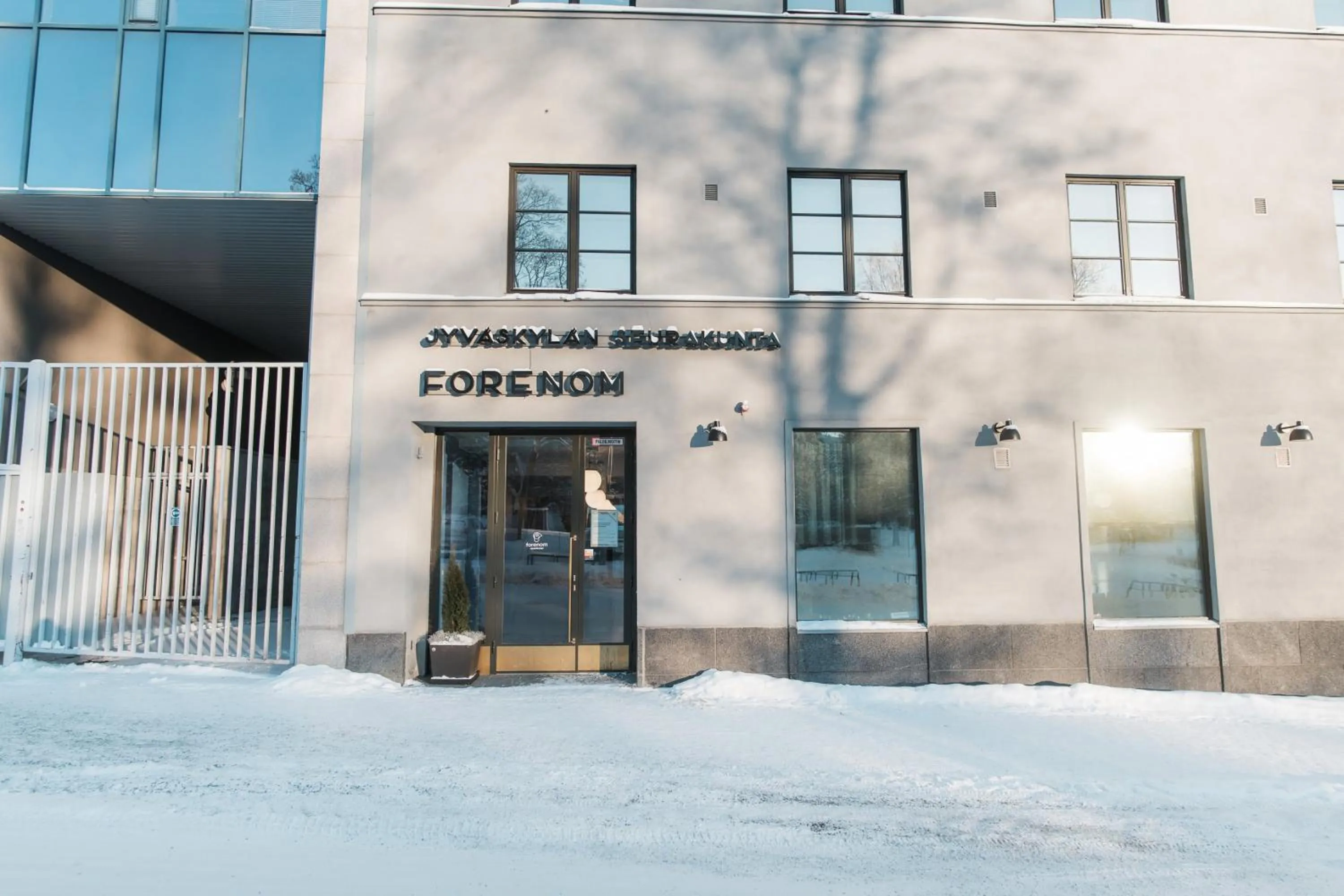 Property building in Forenom Aparthotel Jyväskylä
