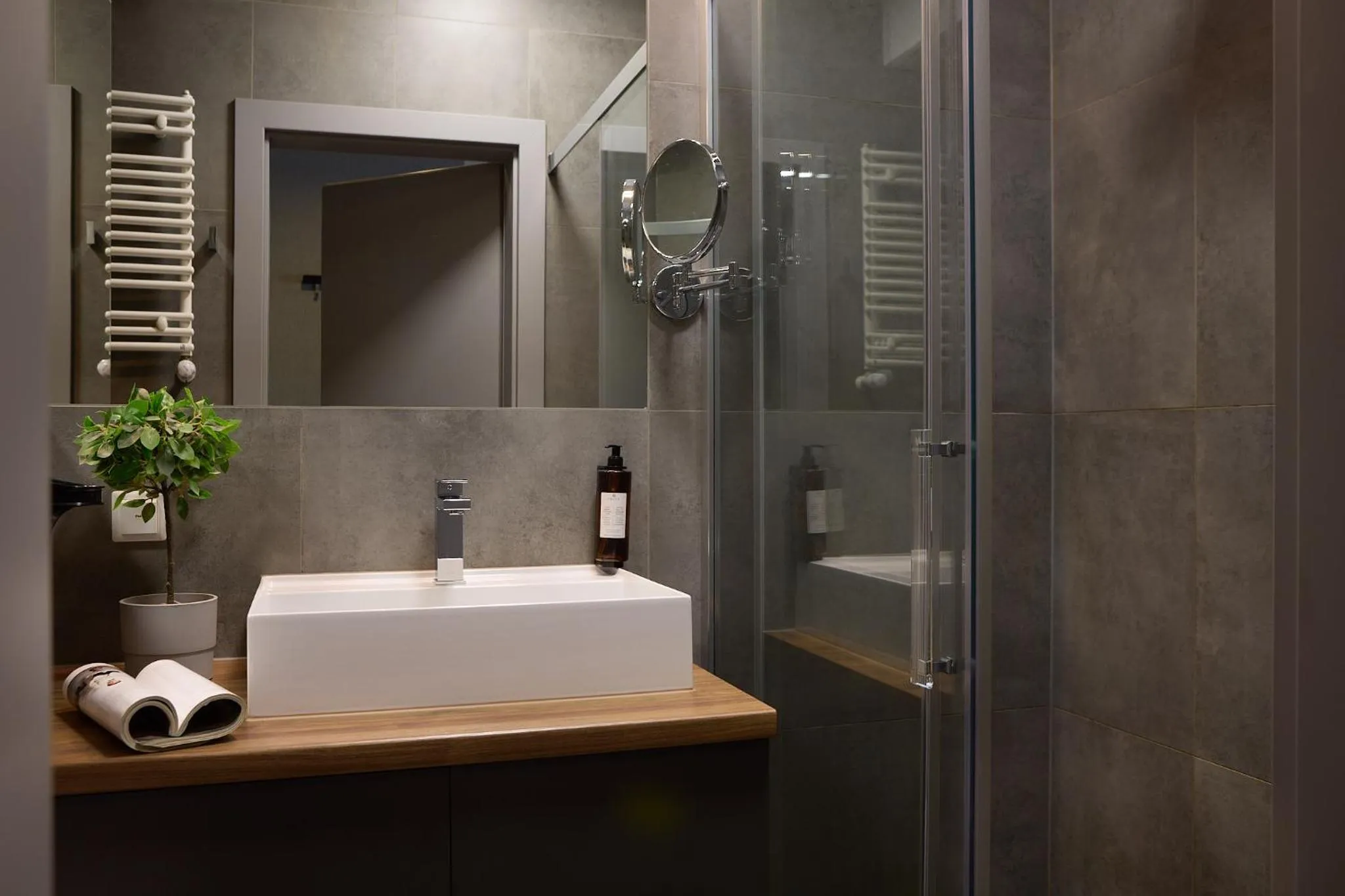 Bathroom in Fragola Apartments Rajska 3 - modern studios, park