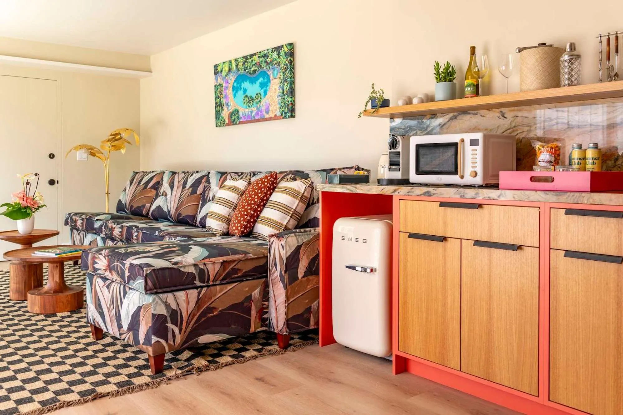 Kitchen or kitchenette in Wayfinder Waikiki - Voted Top 10 Best Hotels in Hawaii!