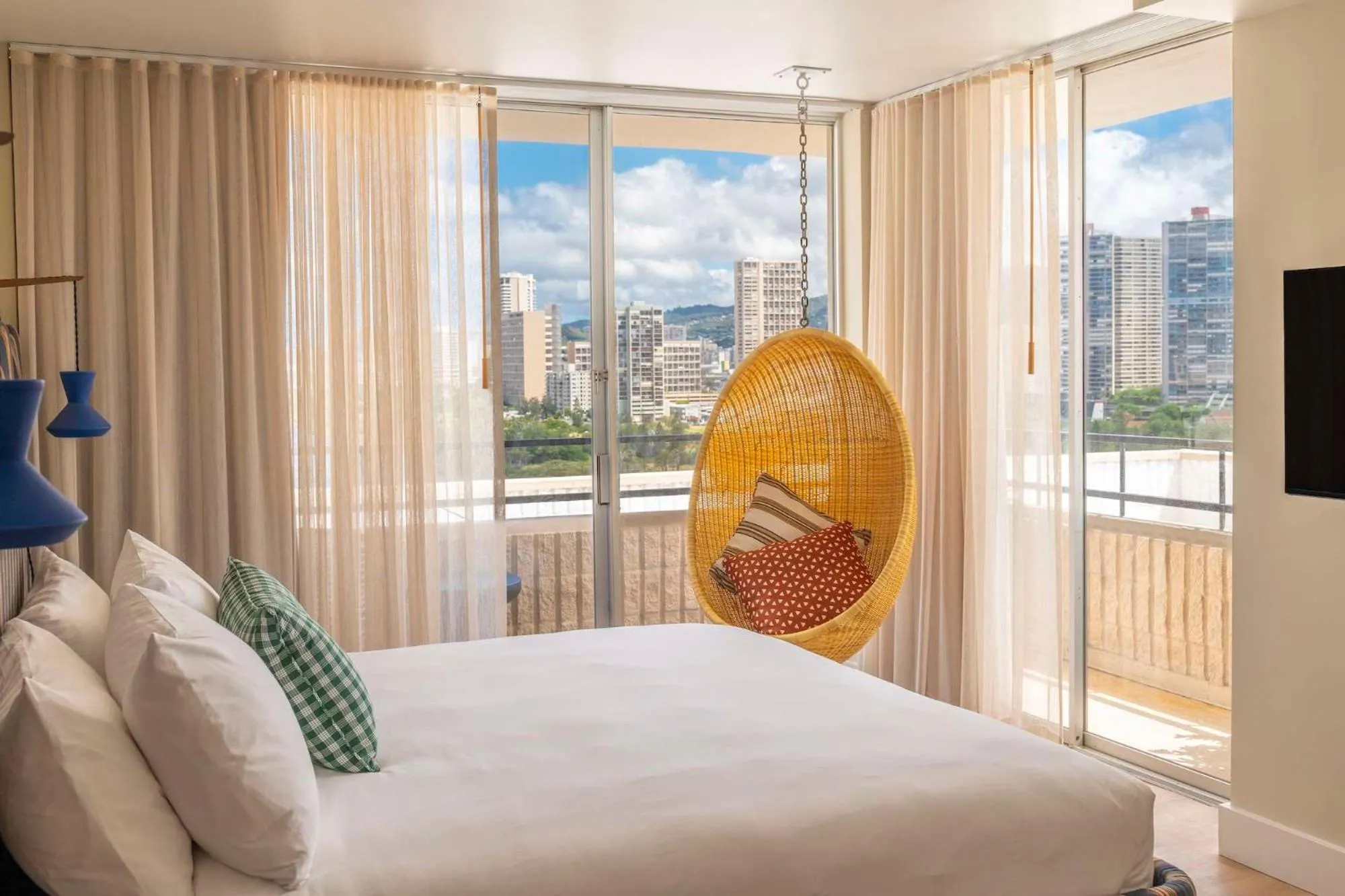 Photo of the whole room, Bed in Wayfinder Waikiki - Voted Top 10 Best Hotels in Hawaii!