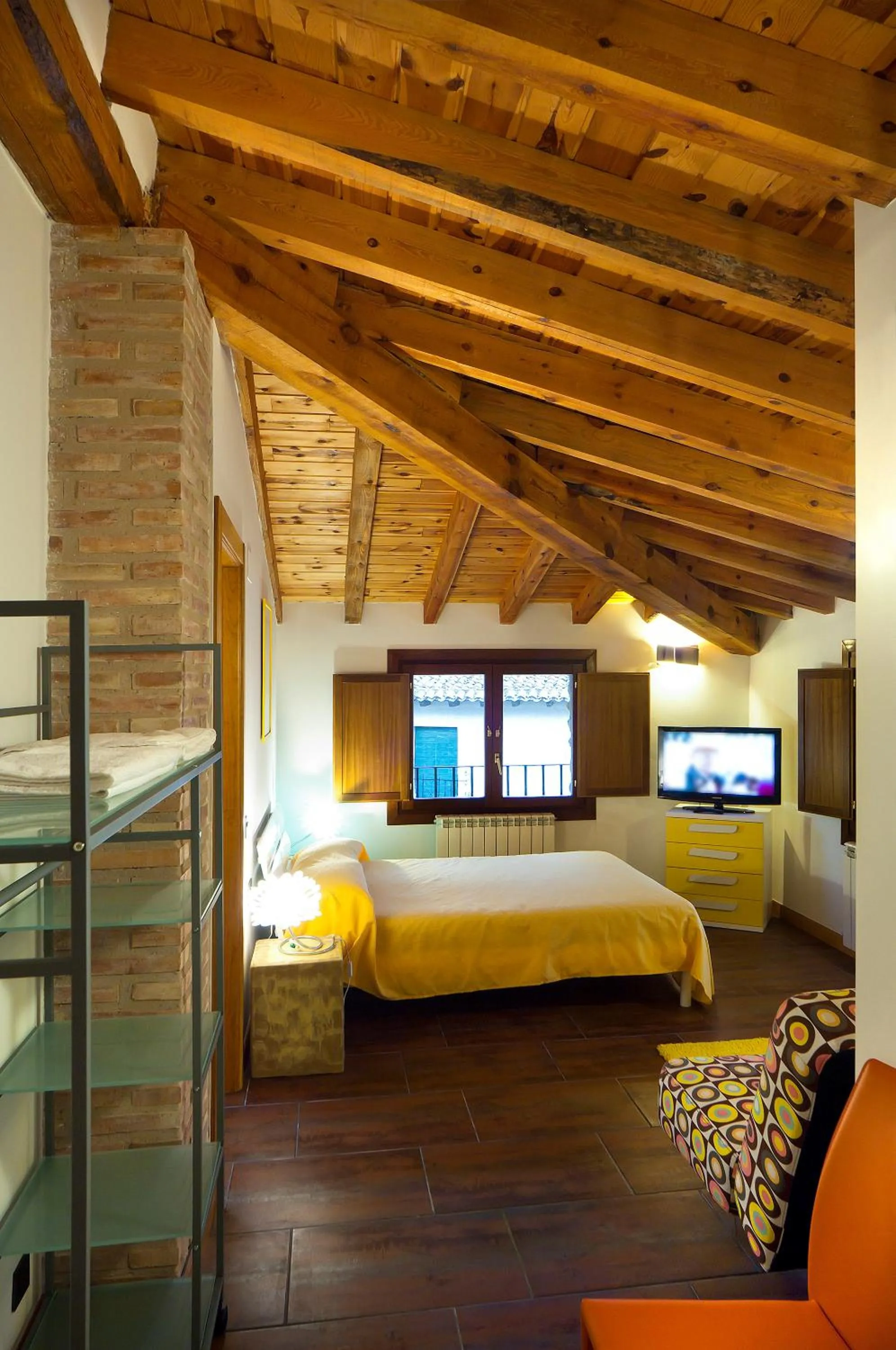 Bed in Hotel Rural Villa Liquidámbar